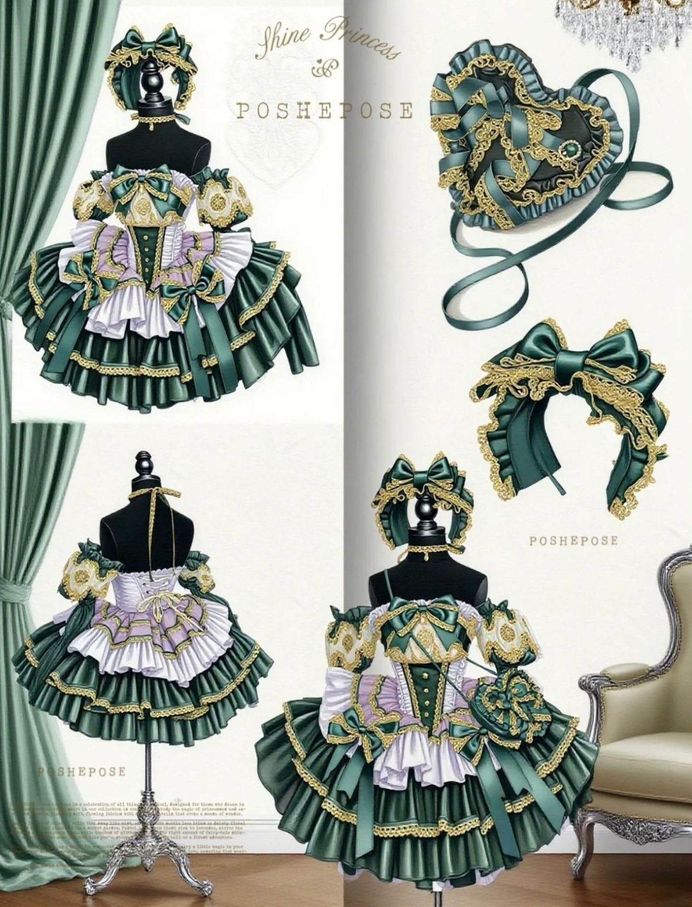 Retro Palace Lolita Dress