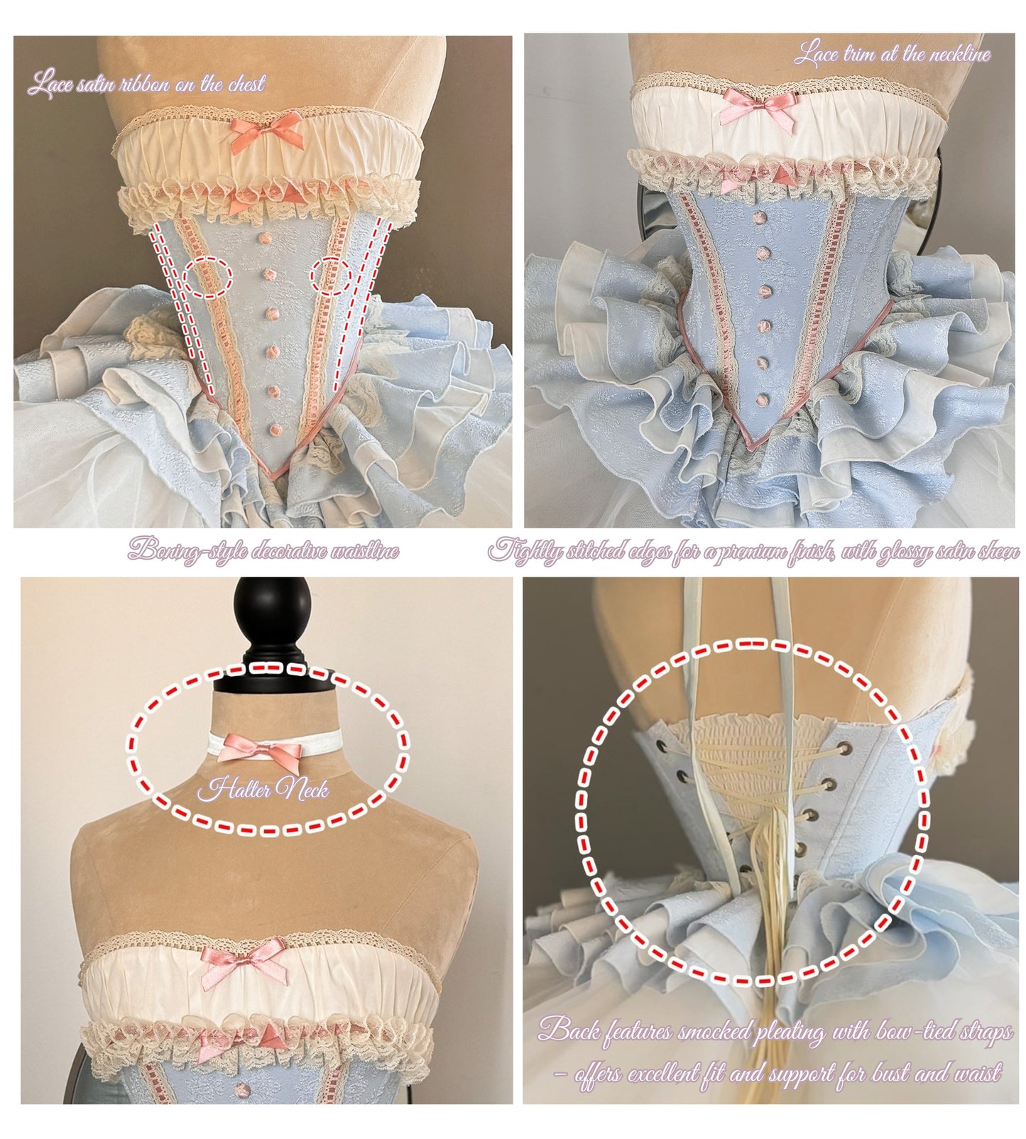 Delicate Hymn Doll Dress - PoshePose Global
