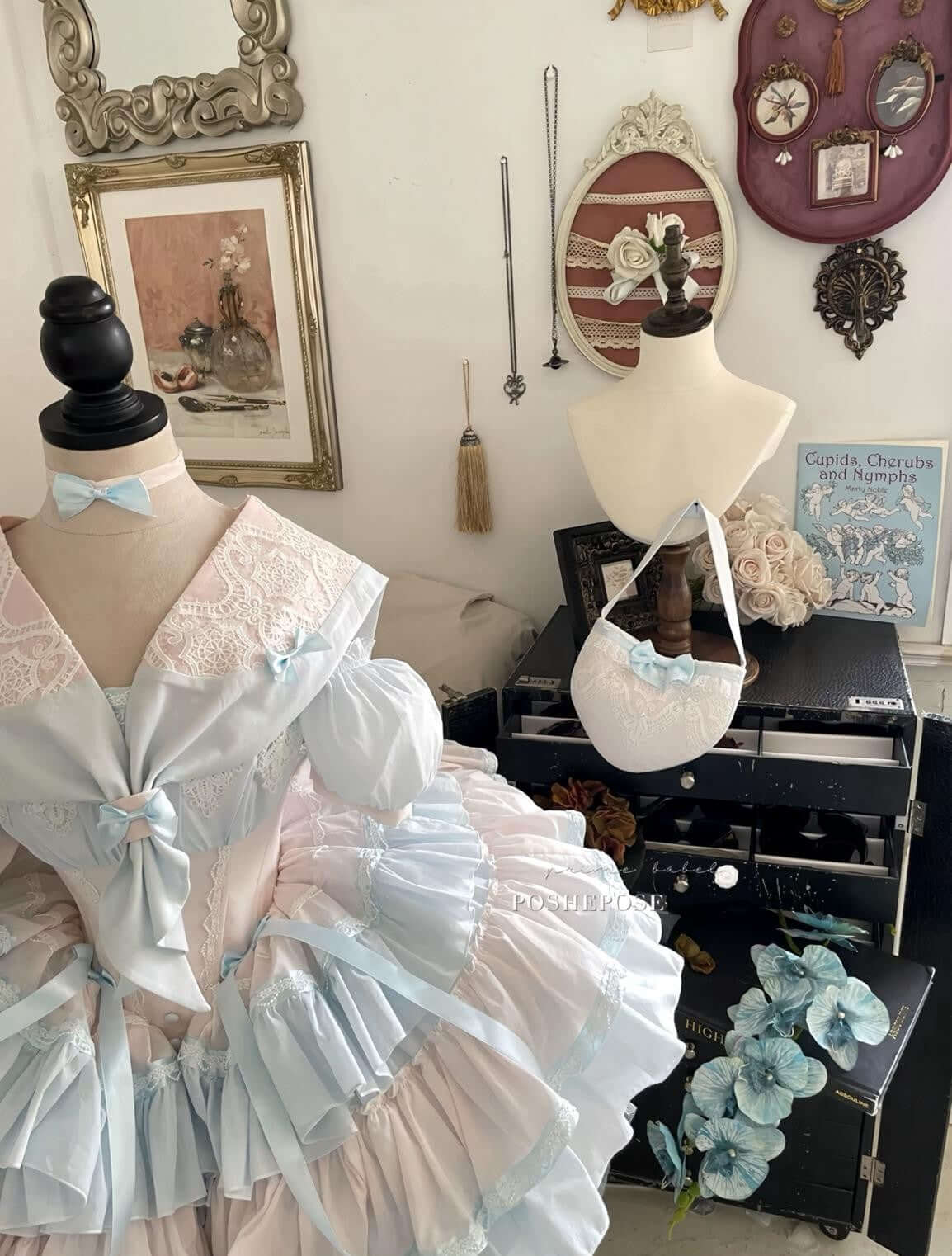 Gardenia Promise Vintage Dress