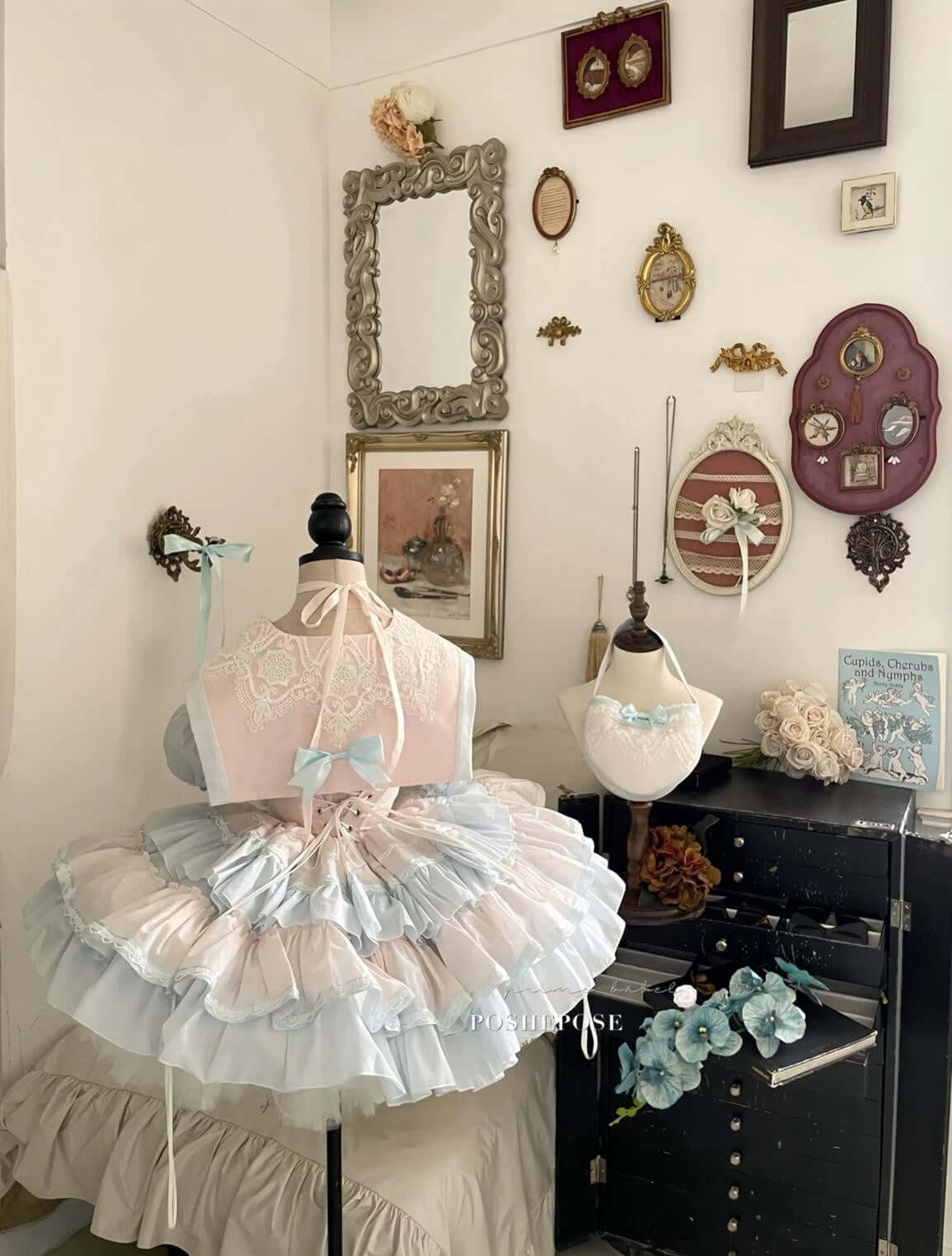 Gardenia Promise Vintage Dress