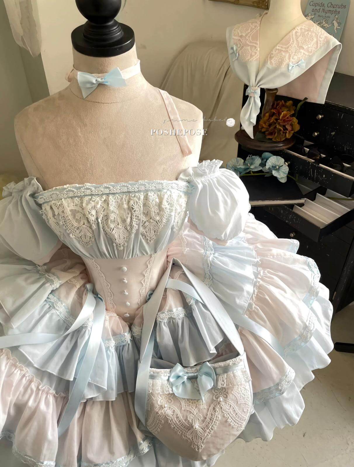 Gardenia Promise Vintage Dress