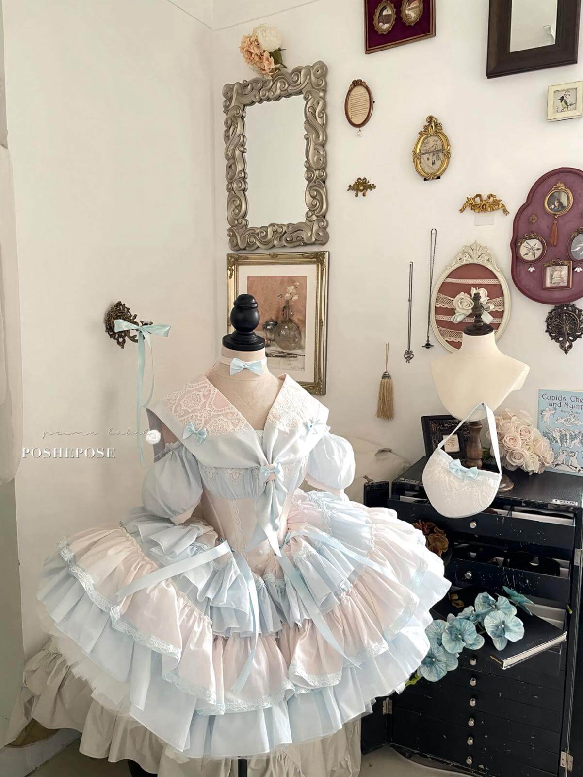 Gardenia Promise Vintage Dress