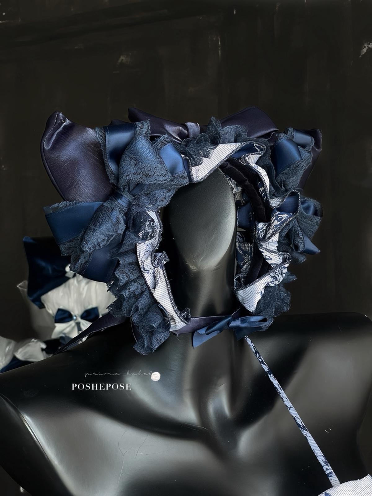 Hidden Fox Dress Navy Edition Set