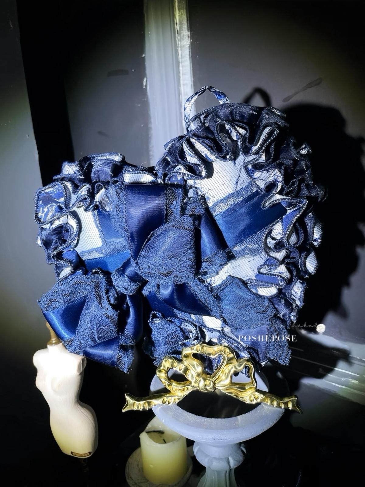 Hidden Fox Dress Navy Edition Set