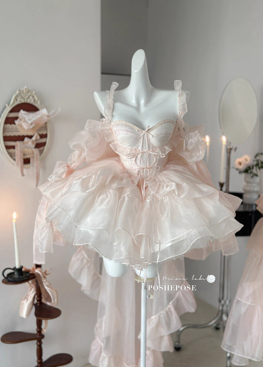 Fairy Soft Pink Jade Dress - PoshePose Global