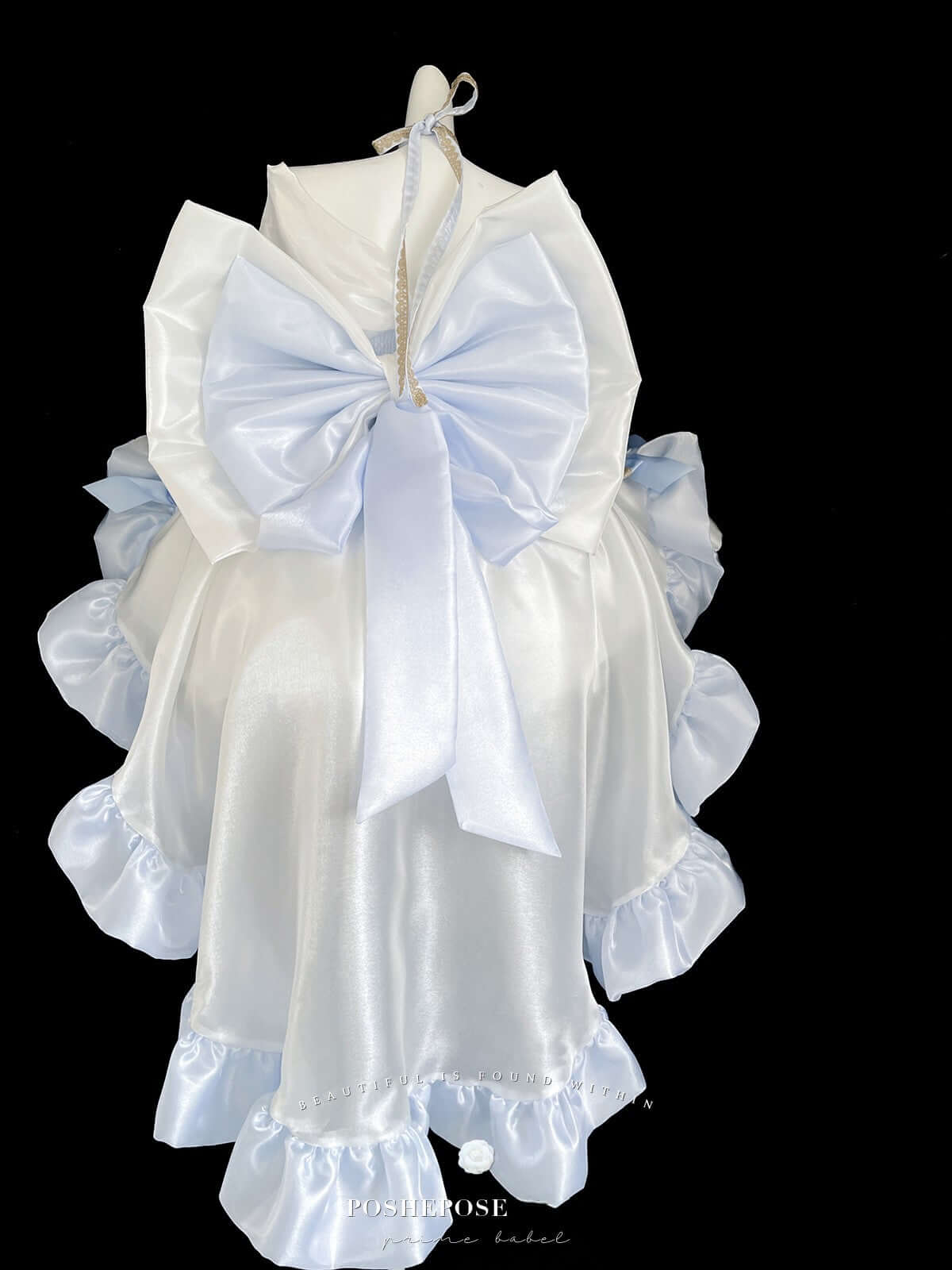 Angel Swan Moonlight Vow Dress Ballet Blue - PoshePose Global