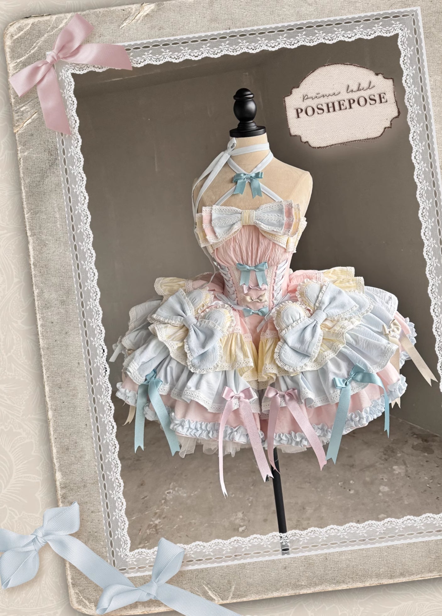 Garden Party Girl Dress Set - PoshePose Global