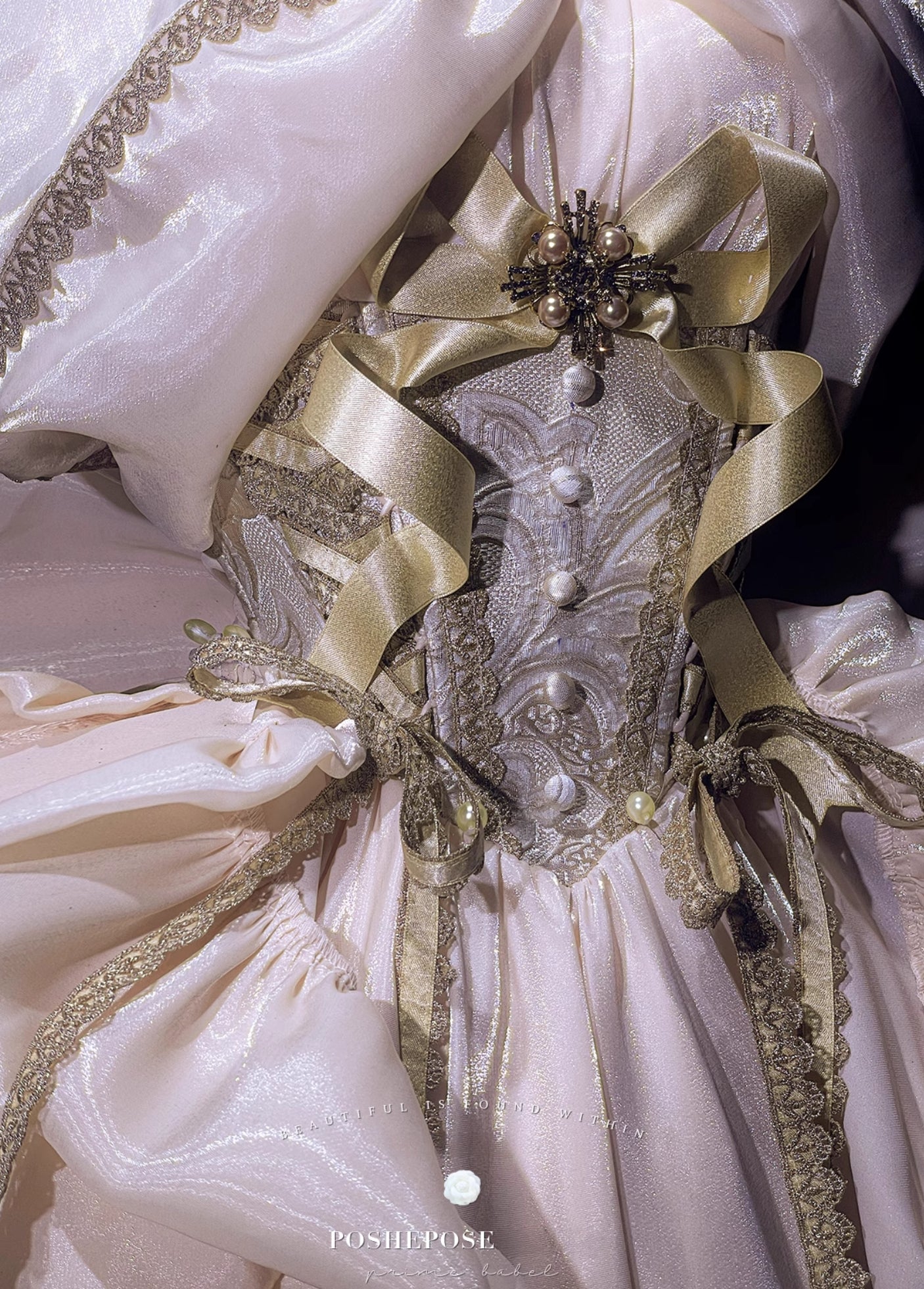 Golden Radiance Dress - PoshePose Global