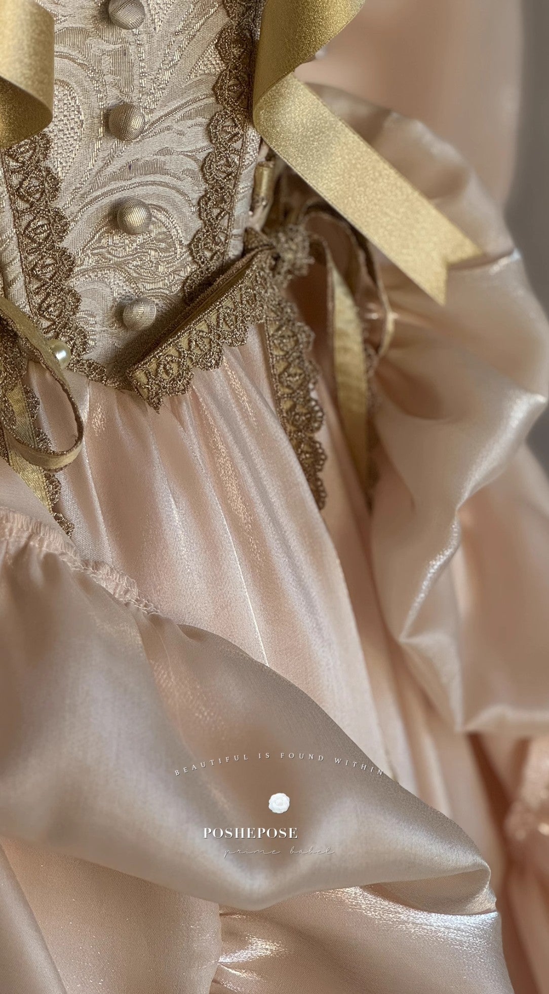 Golden Radiance Dress - PoshePose Global