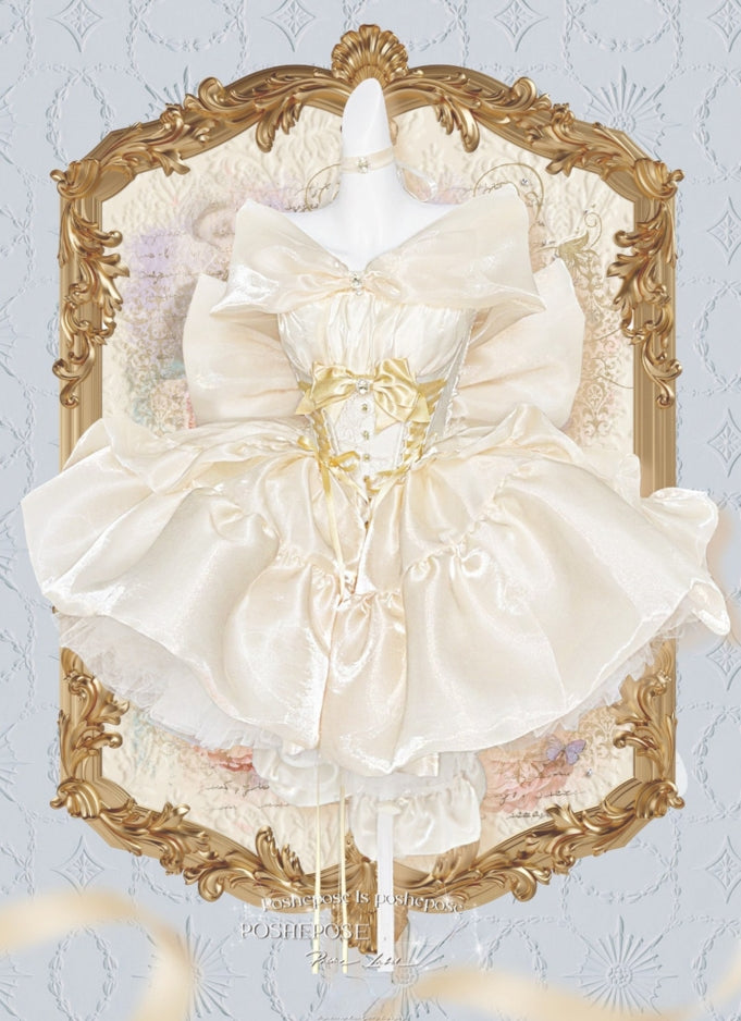Proxima Gold Coronation Princess Dress - PoshePose Global