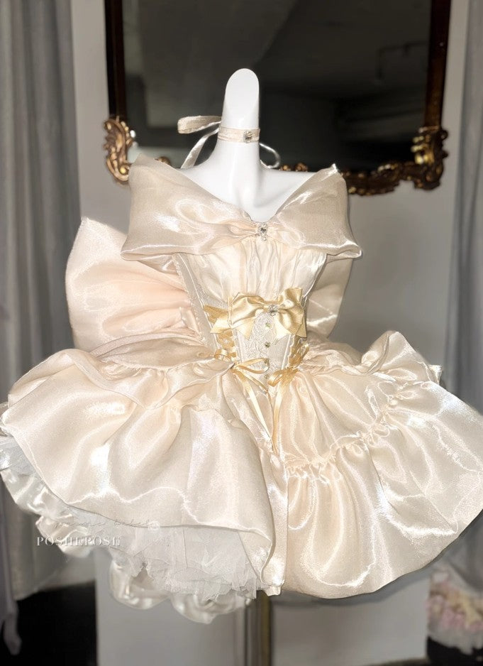 Proxima Gold Coronation Princess Dress - PoshePose Global