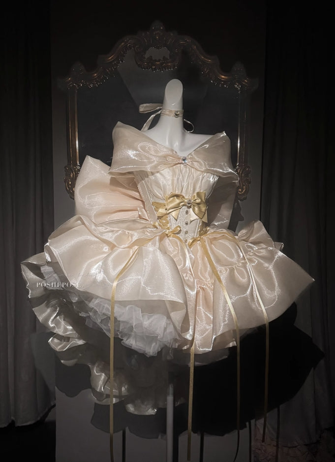 Proxima Gold Coronation Princess Dress - PoshePose Global