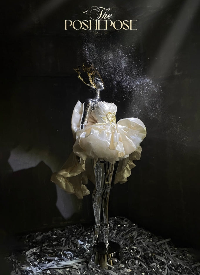 Proxima Gold Coronation Princess Dress - PoshePose Global