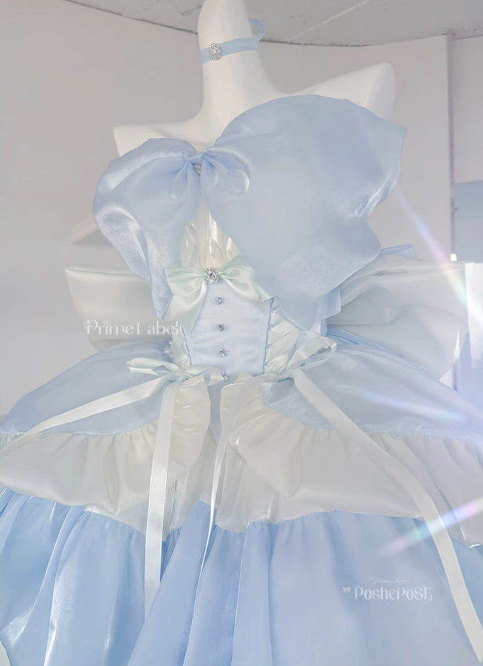 Sky mist Princess Dress - PoshePose Global