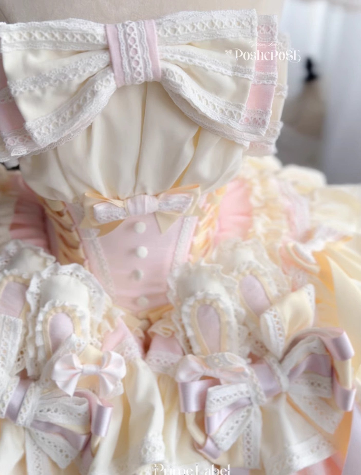 Soufflé Milk Bunny Candy Dress - PoshePose Global