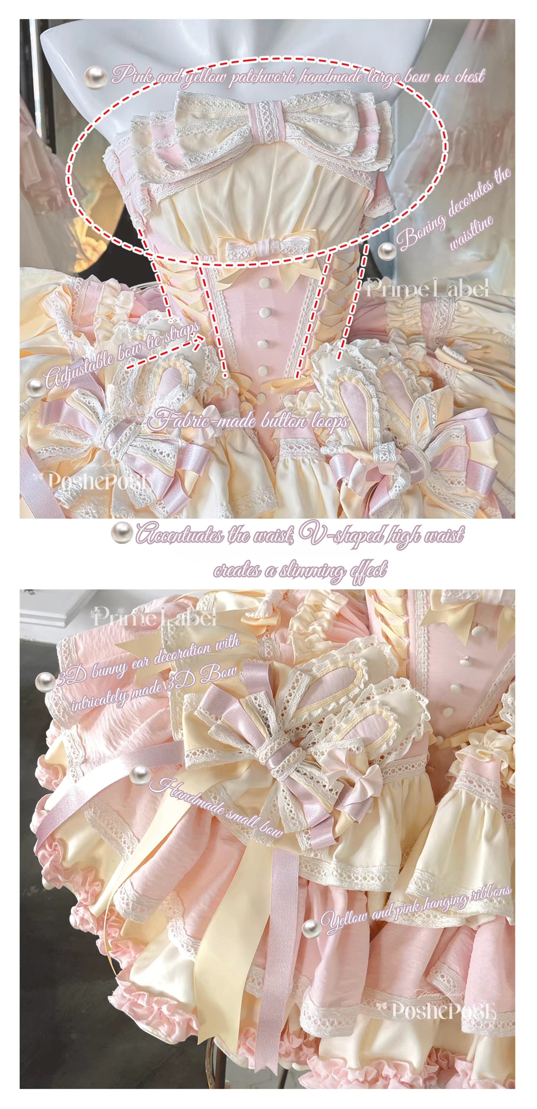 Soufflé Milk Bunny Candy Dress - PoshePose Global