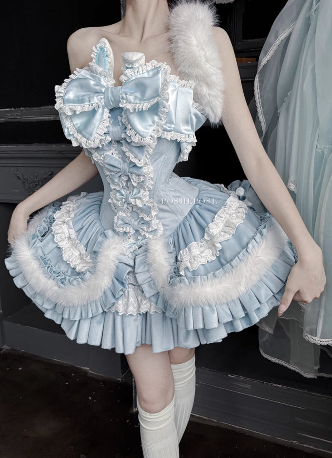 Winter Swan Lake Elegance Dress - PoshePose Global