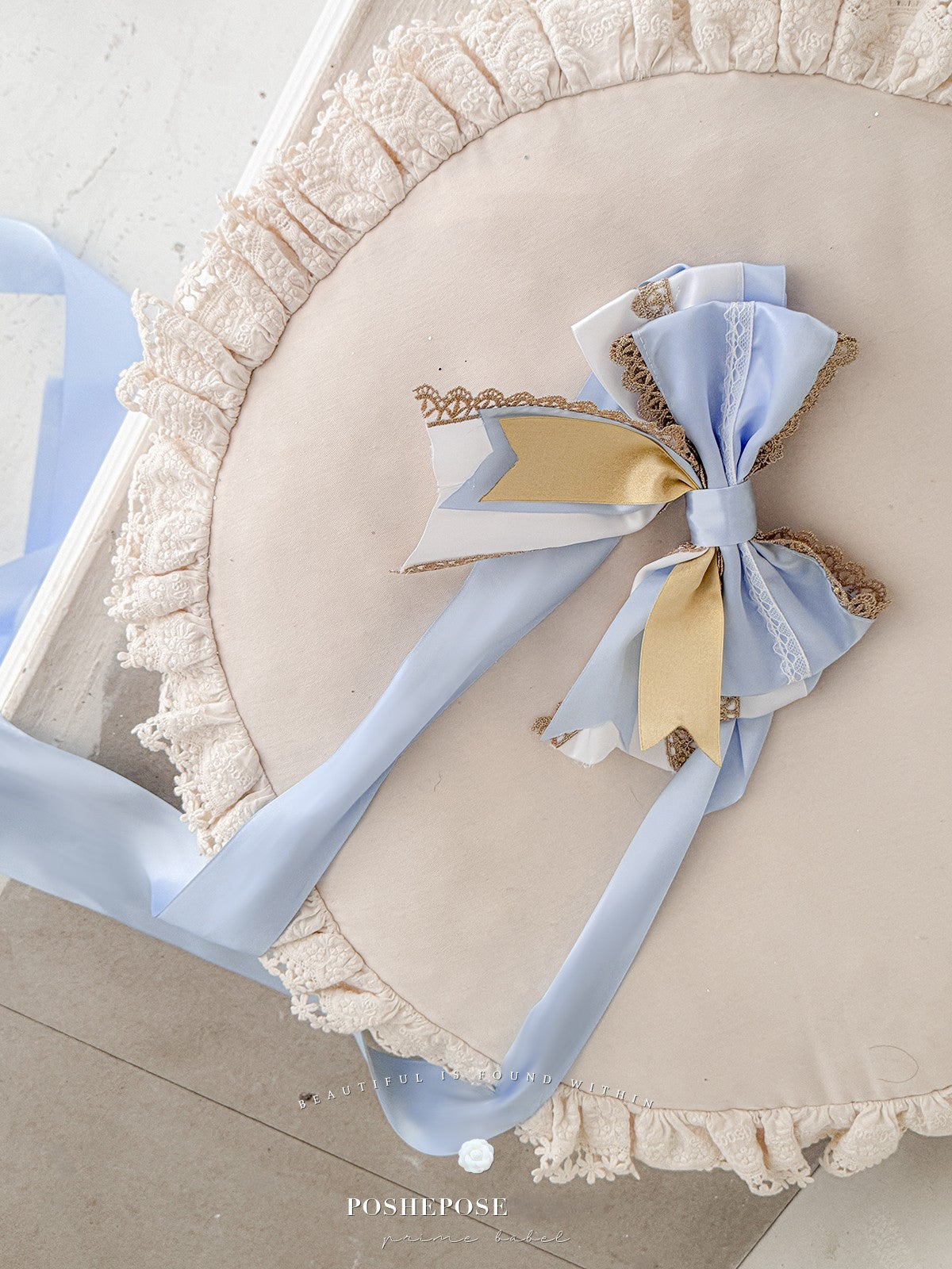 Poshepose Angel Swan Moonlight Vow Dress Ballet Blue