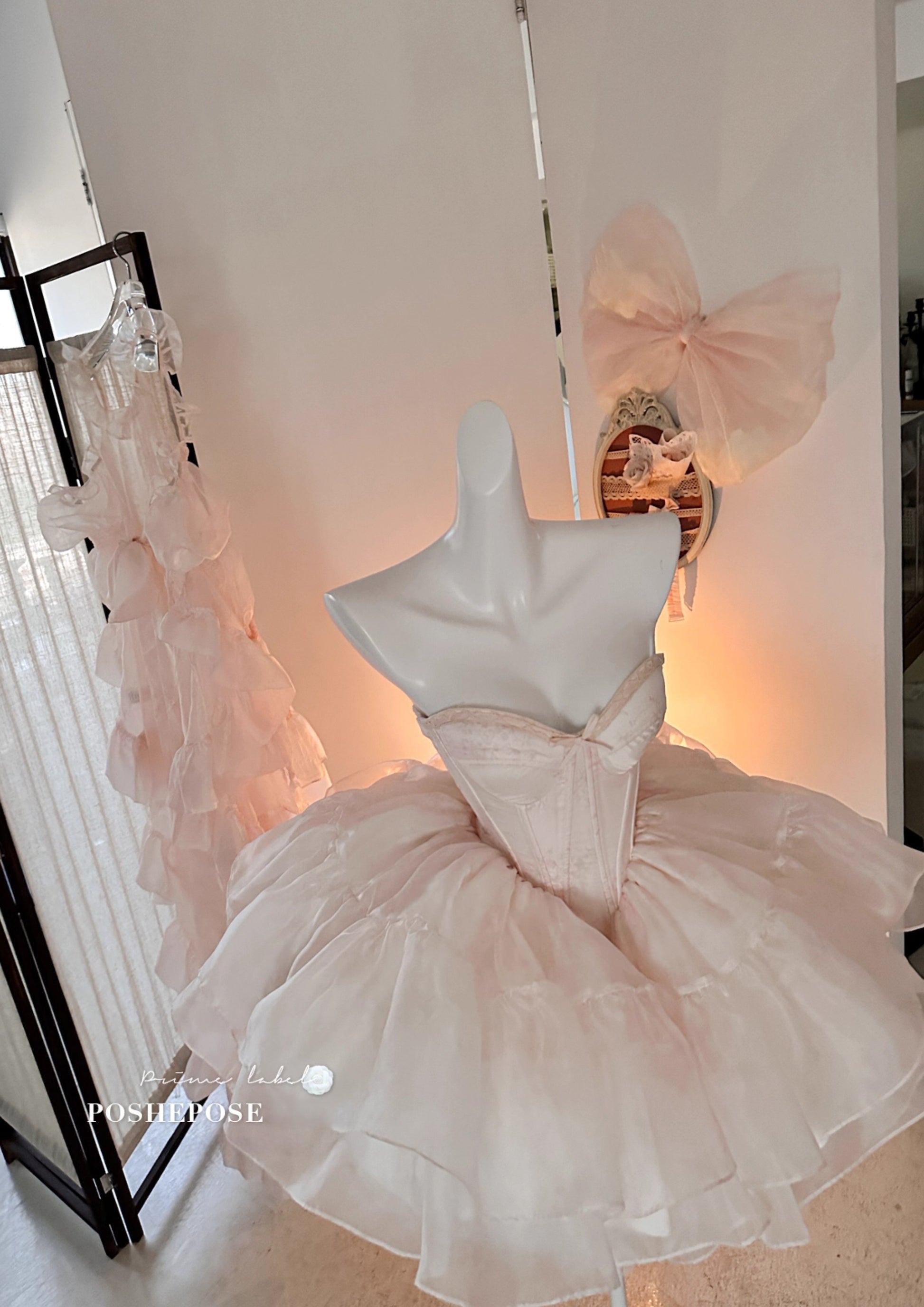 Fairy Soft Pink Jade Dress - PoshePose Global
