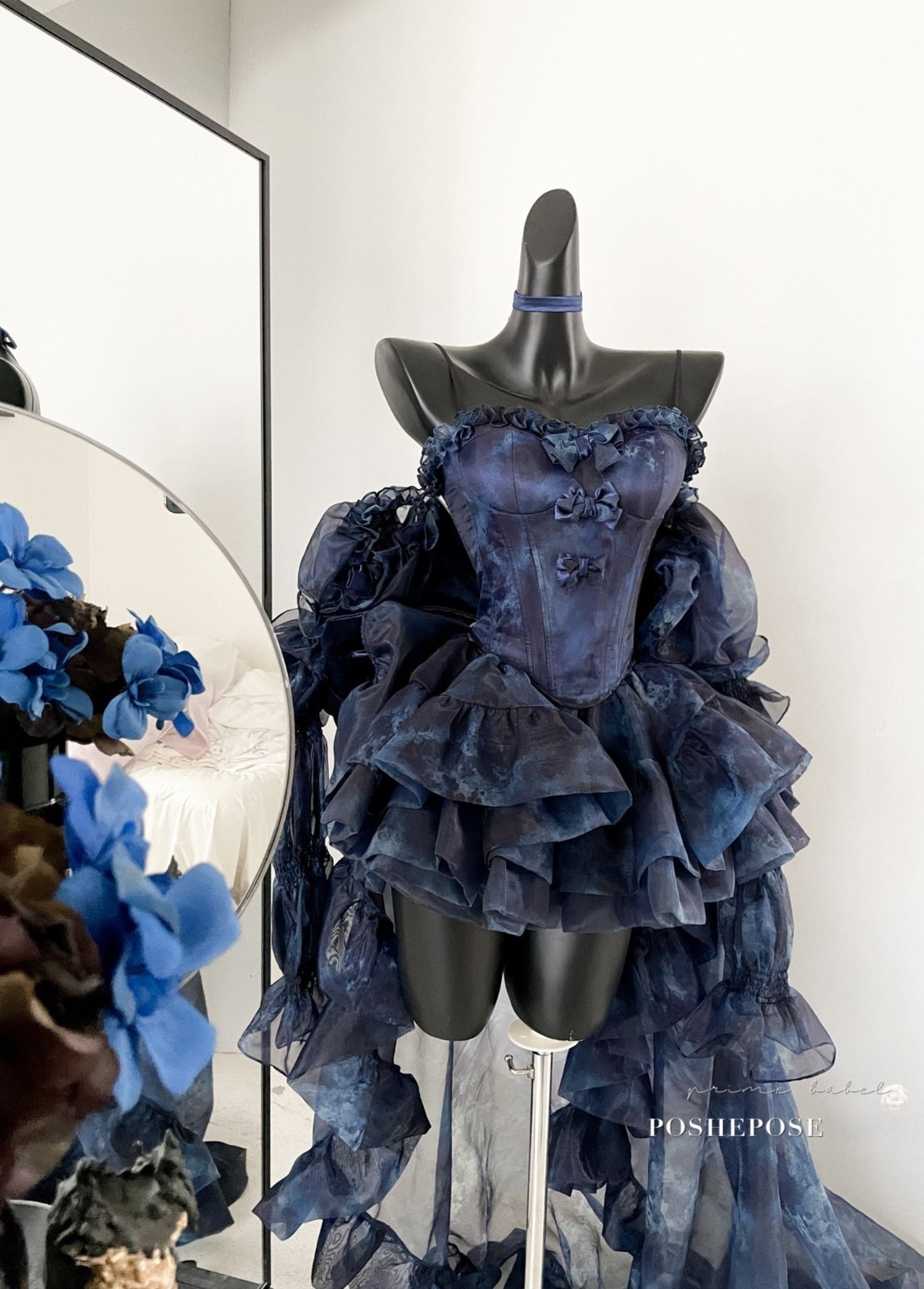 Haute Couture Deep Sea Dress