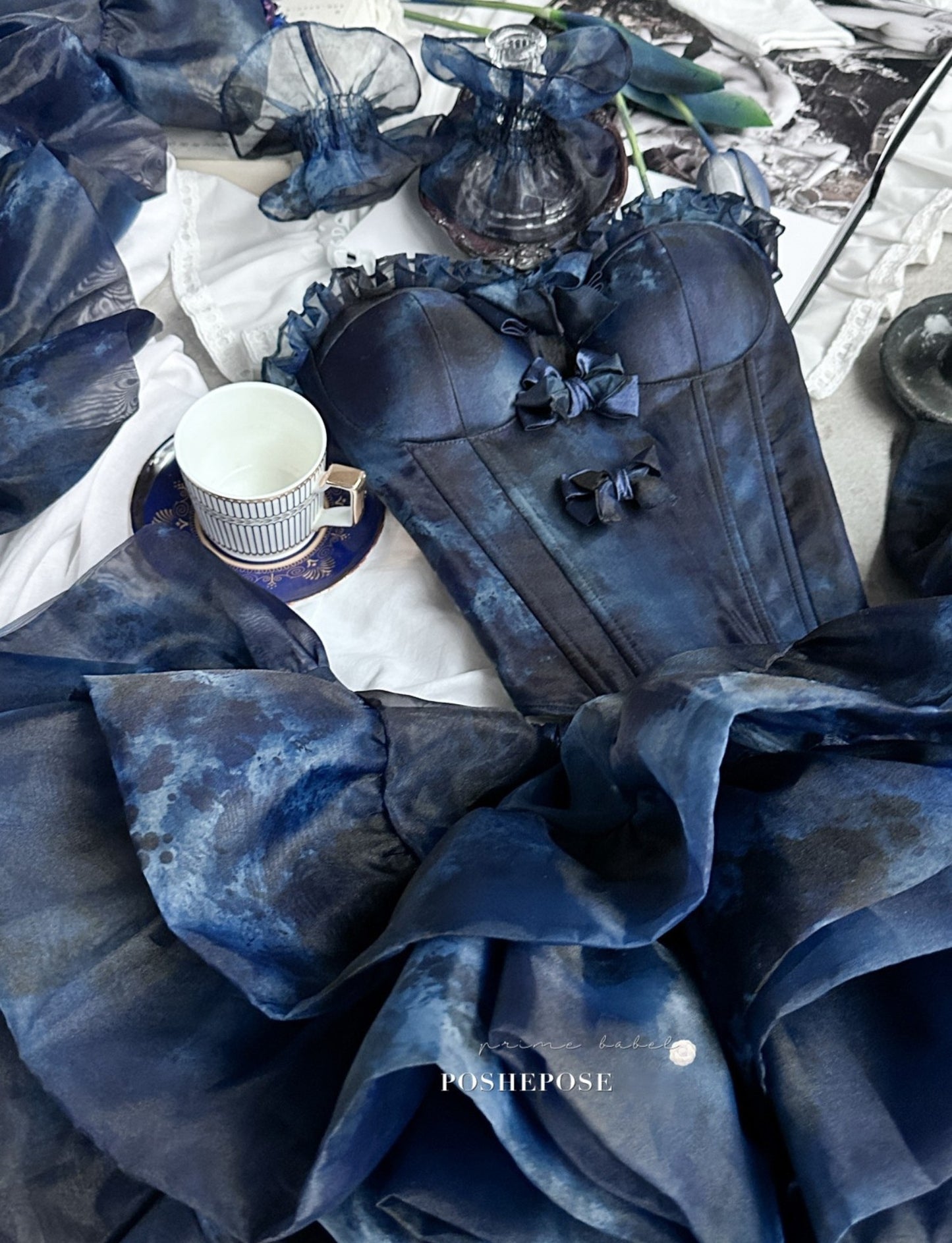 Haute Couture Deep Sea Dress