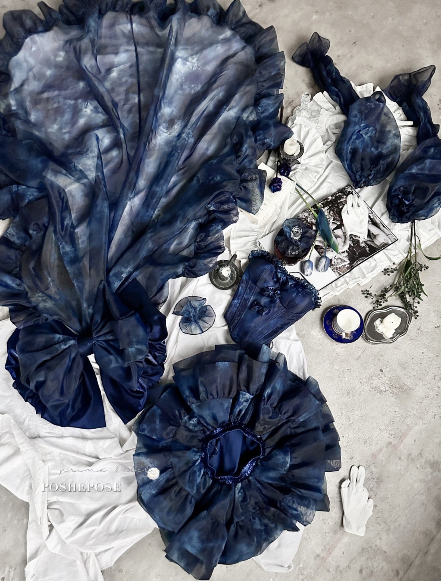 Haute Couture Deep Sea Dress