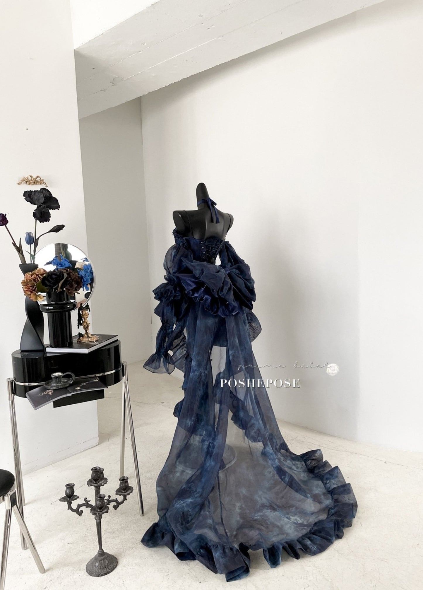 Haute Couture Deep Sea Dress