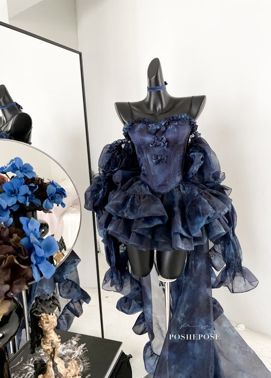 Haute Couture Deep Sea Dress