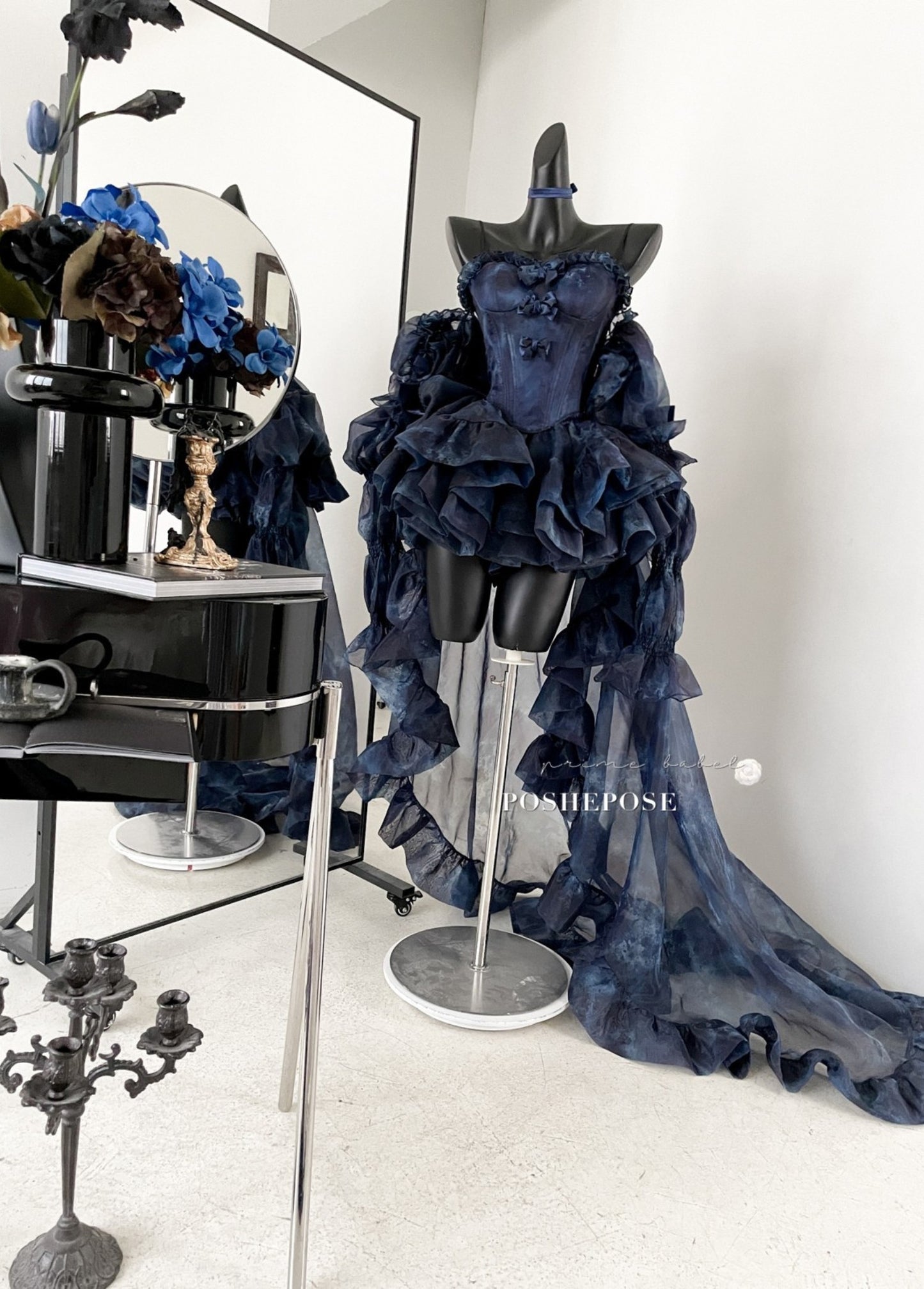 Haute Couture Deep Sea Dress