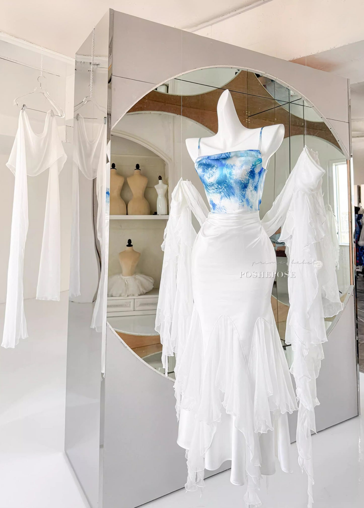 Featherfall Glaze Dress - PoshePose Global