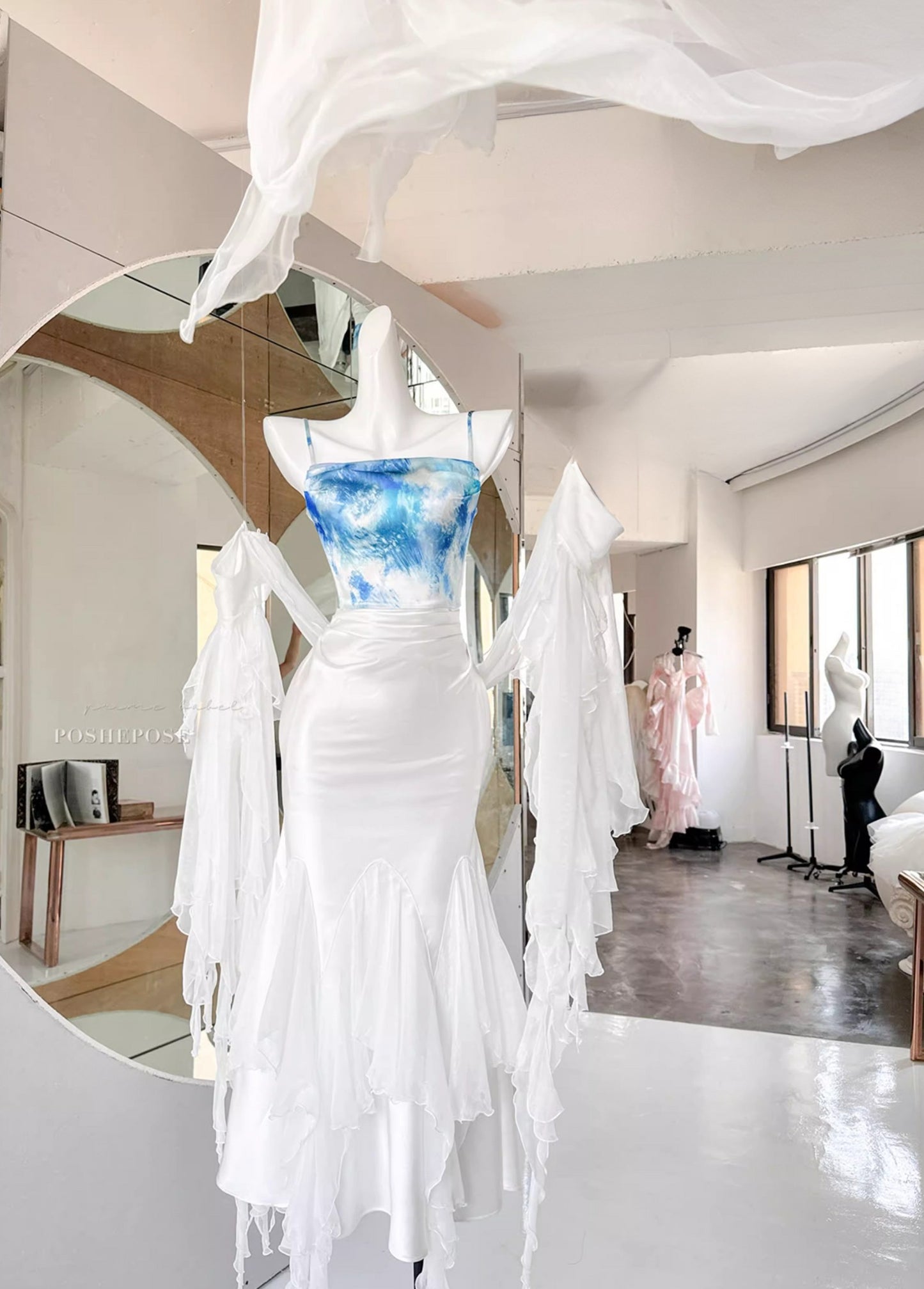 Featherfall Glaze Dress - PoshePose Global