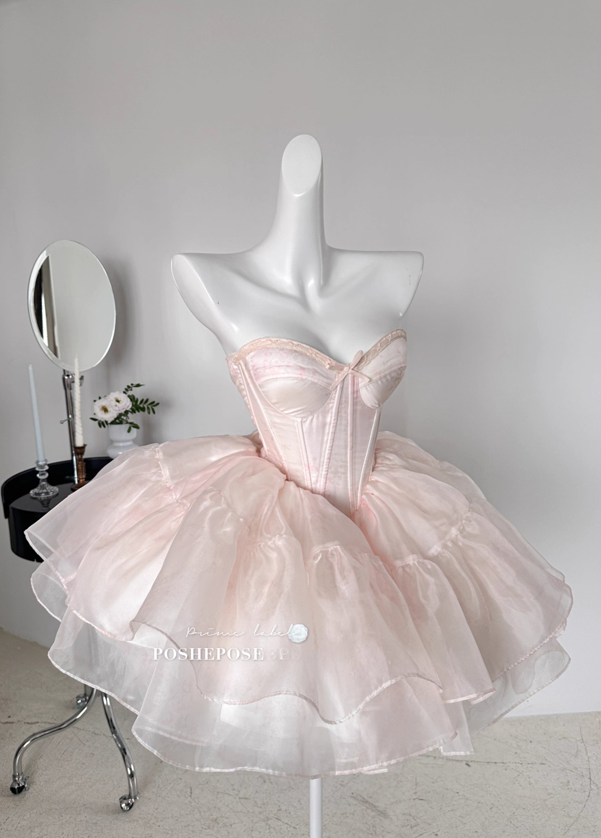 Fairy Soft Pink Jade Dress - PoshePose Global