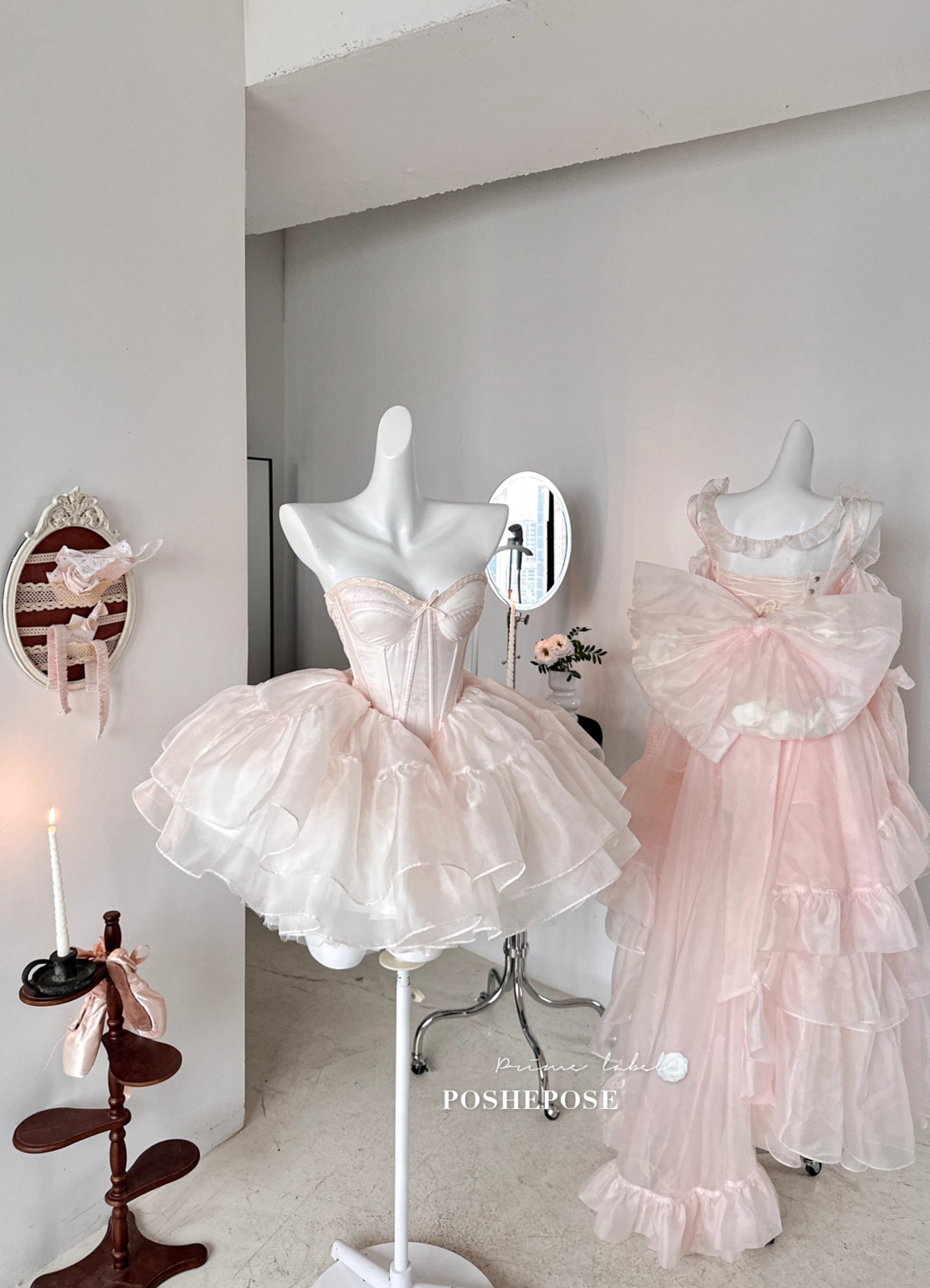 Fairy Soft Pink Jade Dress - PoshePose Global