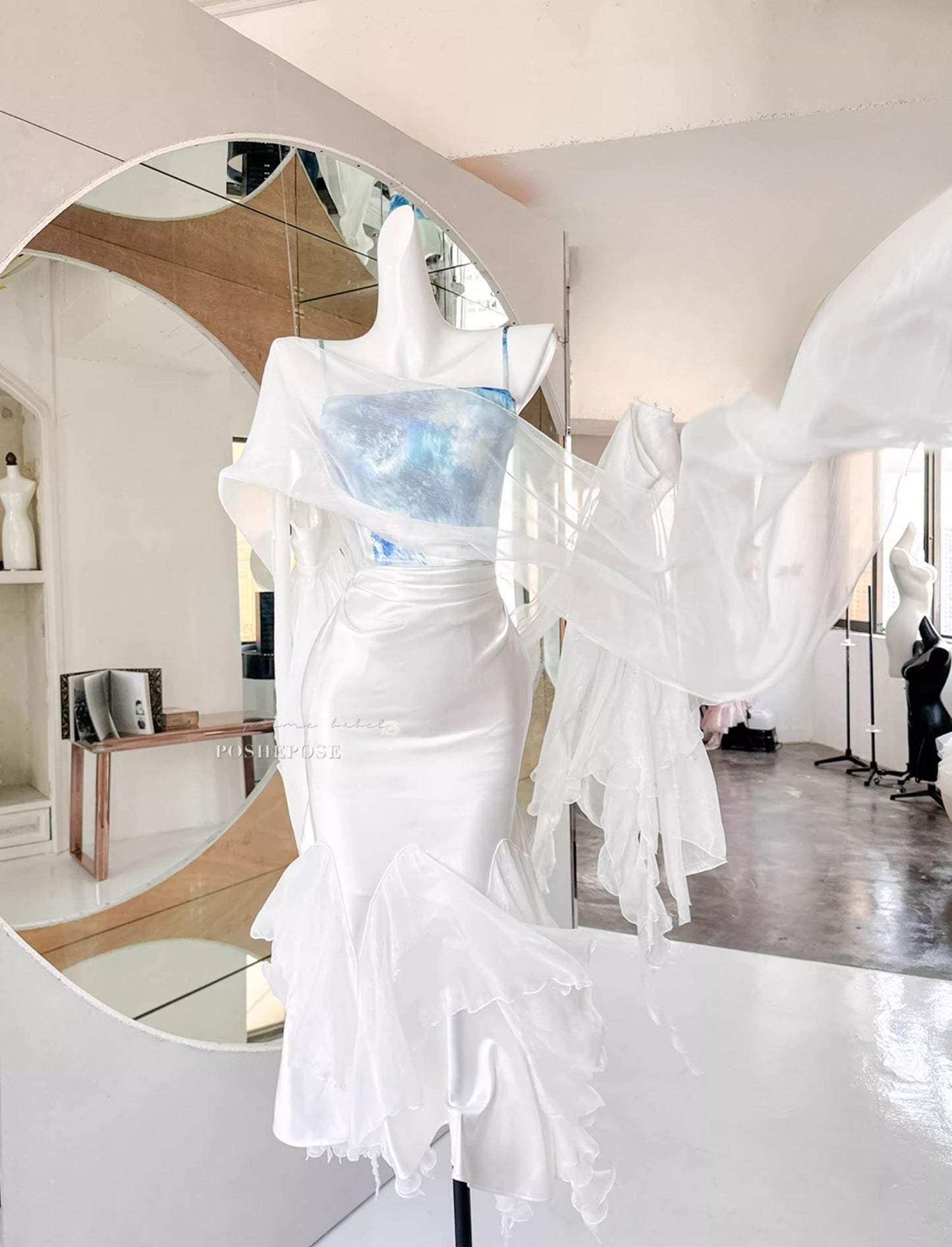 Featherfall Glaze Dress - PoshePose Global