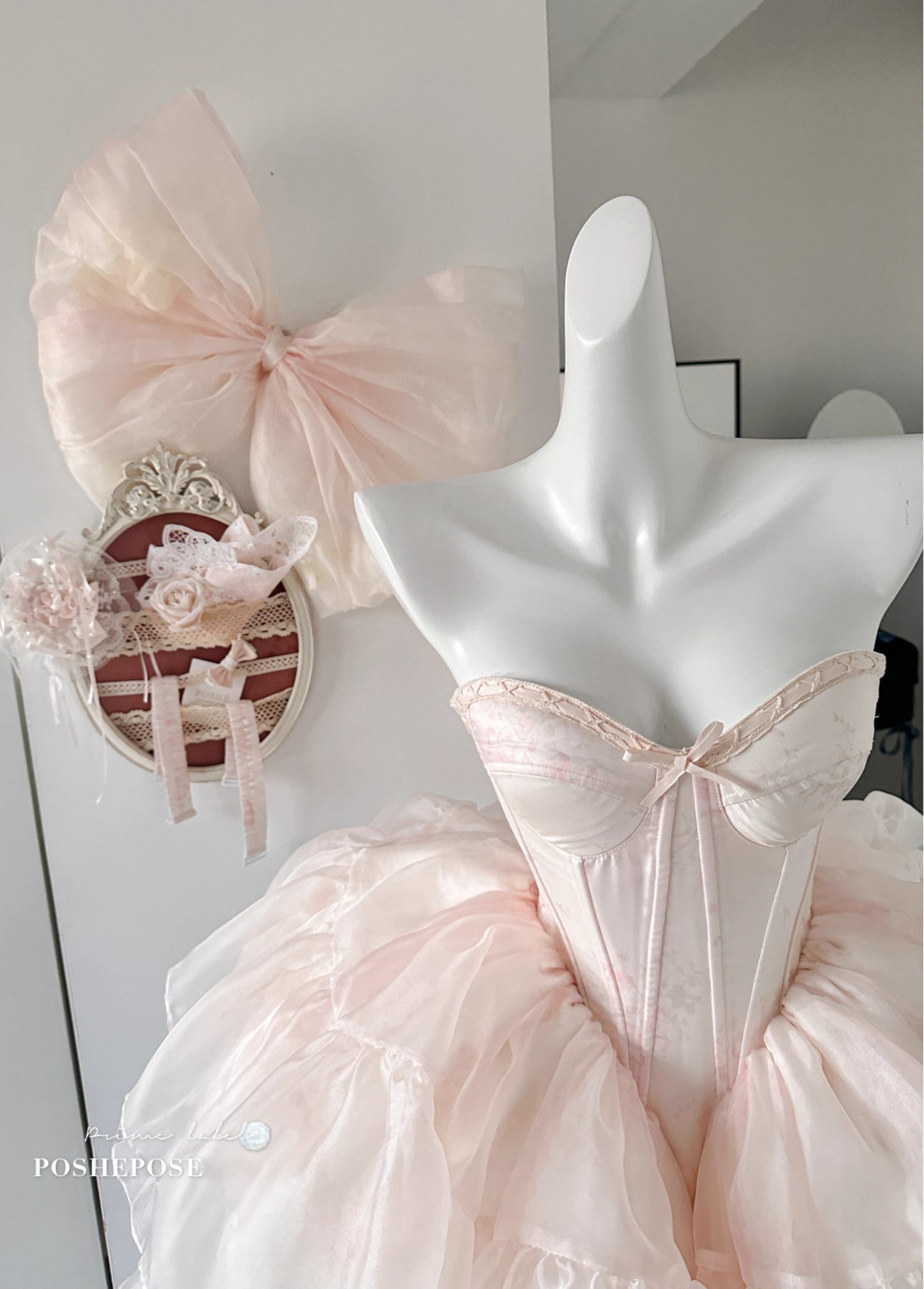 Fairy Soft Pink Jade Dress - PoshePose Global