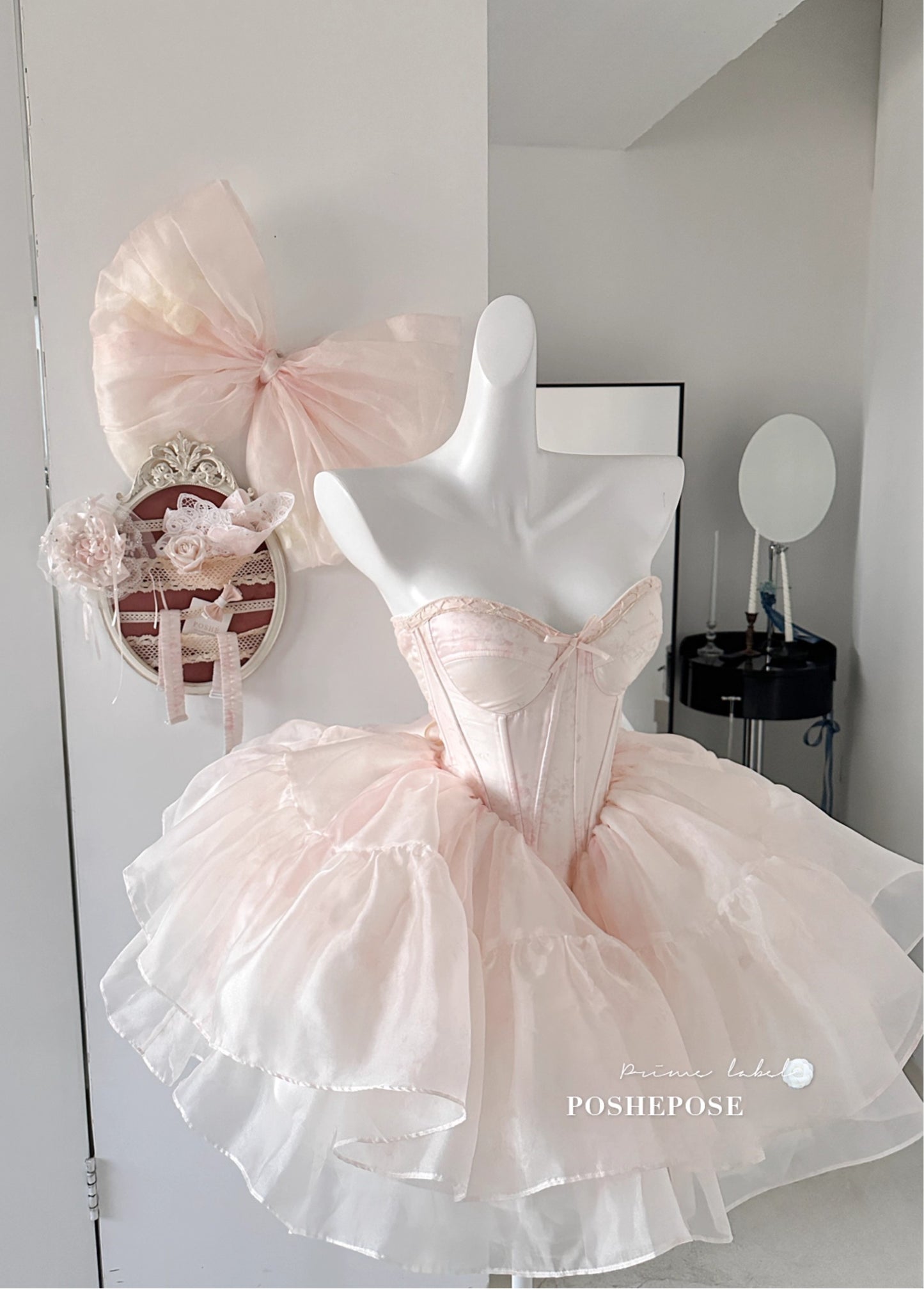 Fairy Soft Pink Jade Dress - PoshePose Global