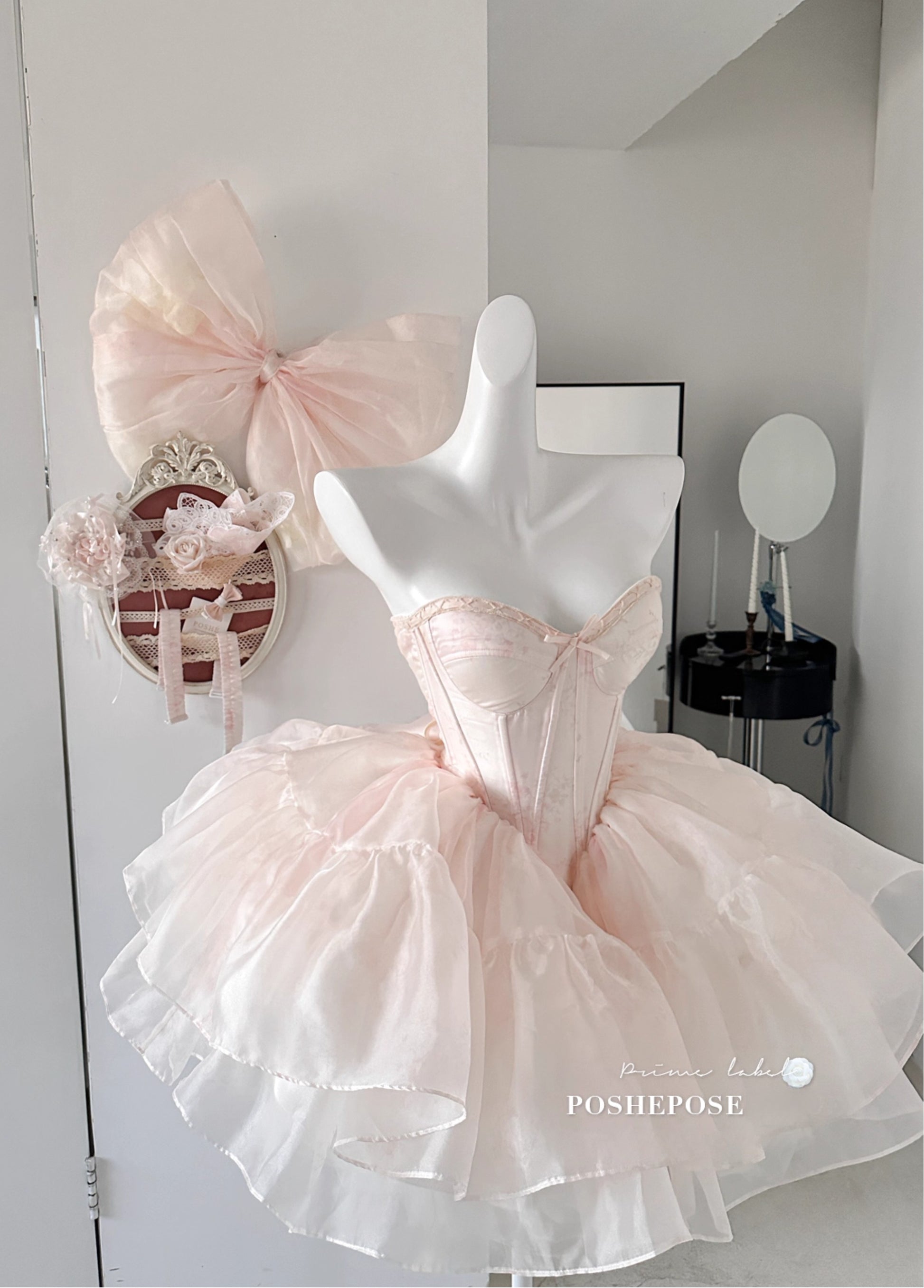 Fairy Soft Pink Jade Dress - PoshePose Global