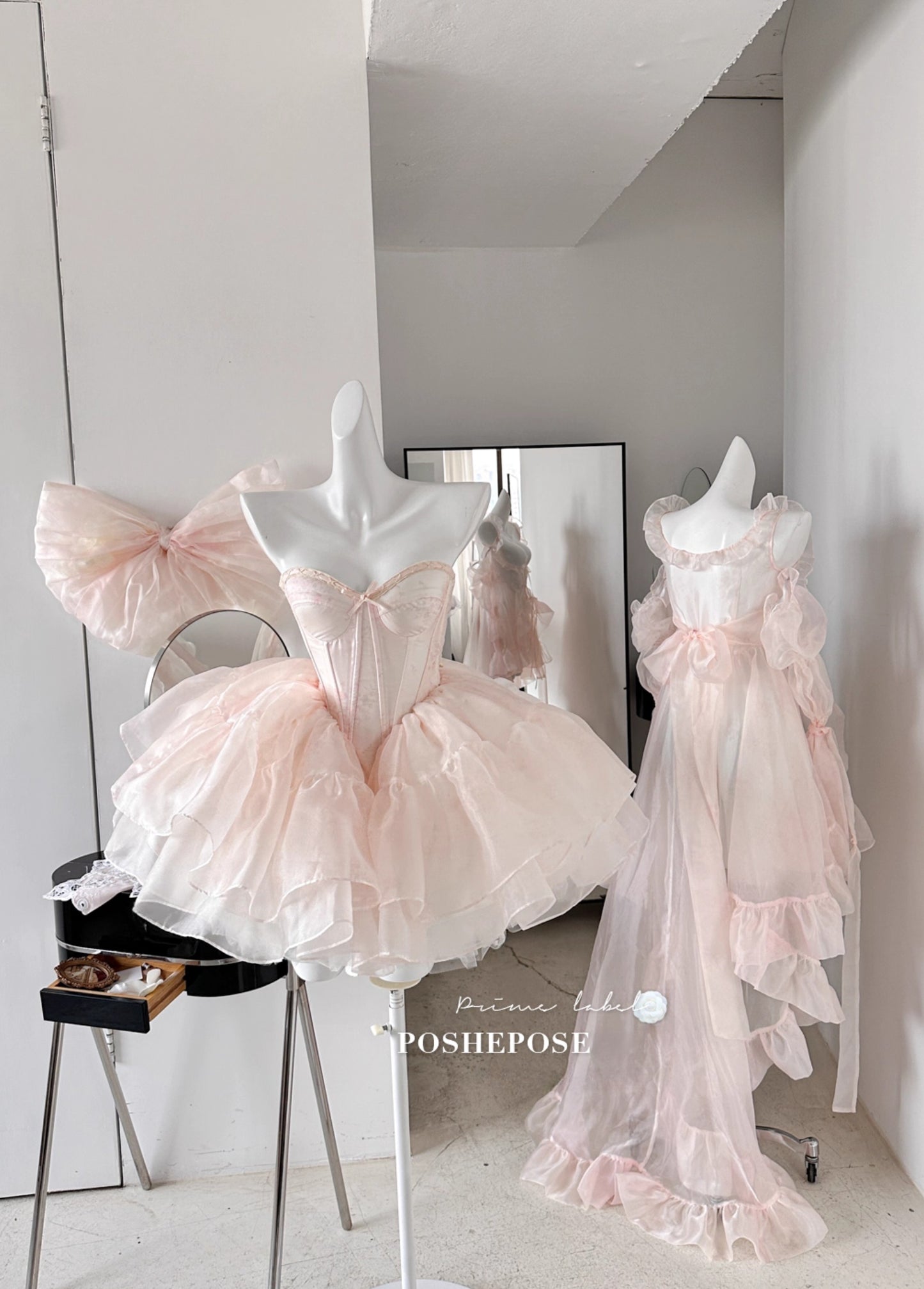 Fairy Soft Pink Jade Dress - PoshePose Global