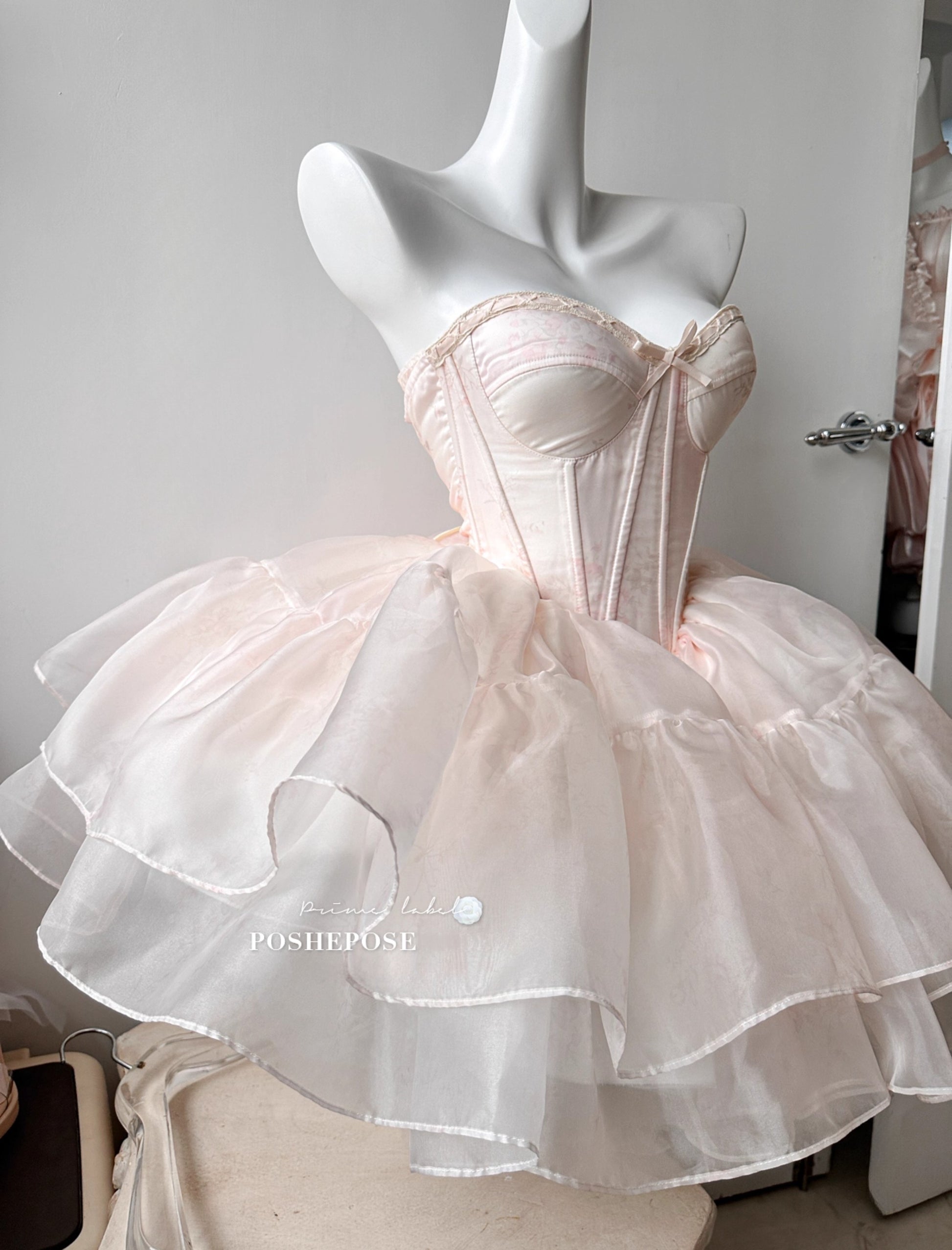 Fairy Soft Pink Jade Dress - PoshePose Global