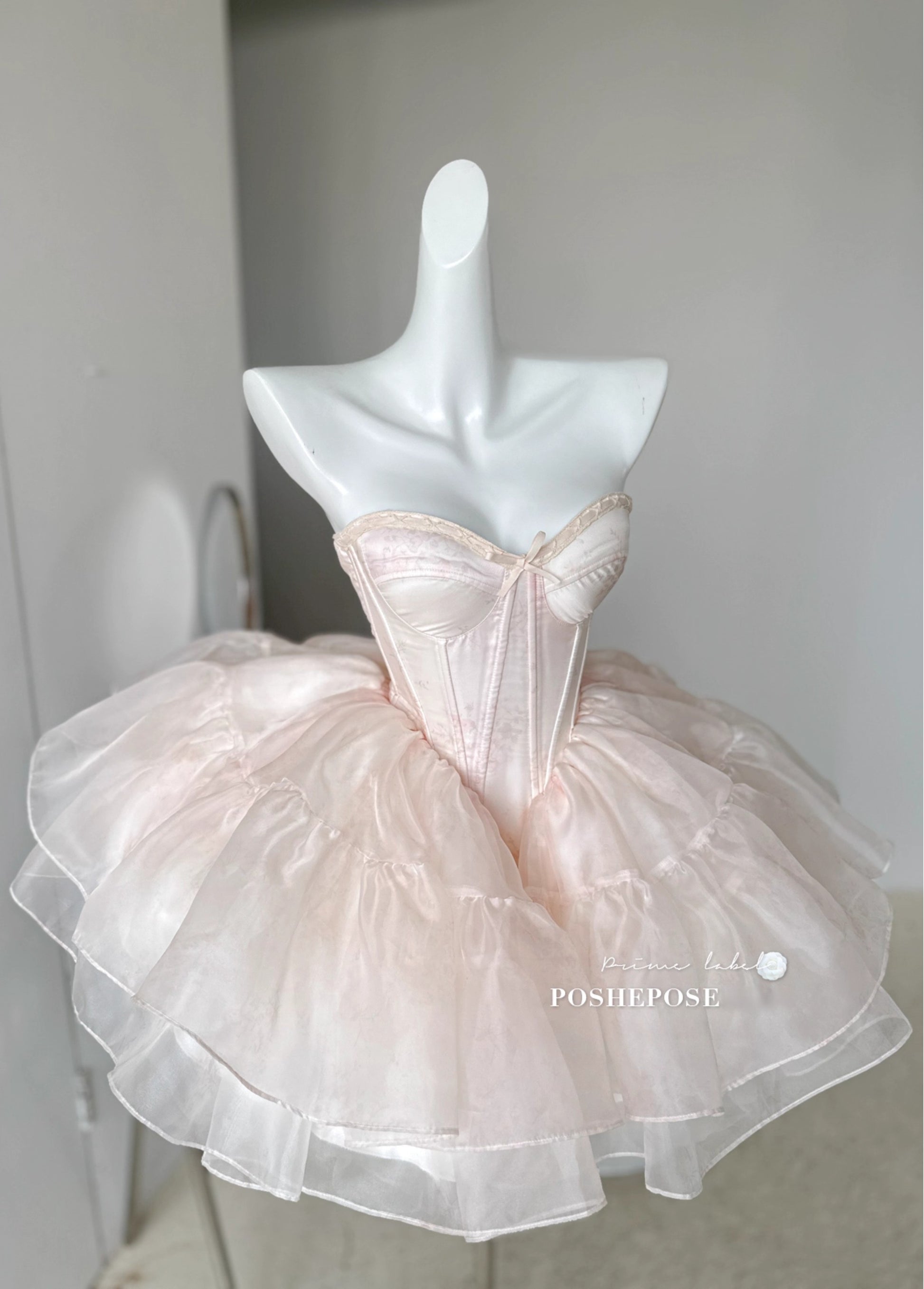 Fairy Soft Pink Jade Dress - PoshePose Global