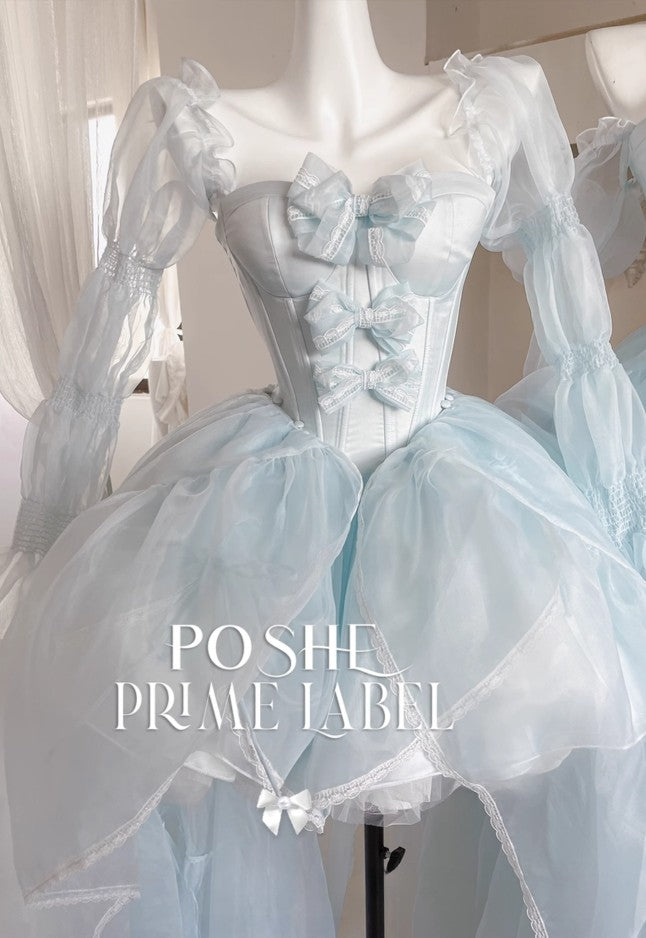 Sakura Mizuiro Dress - PoshePose Global