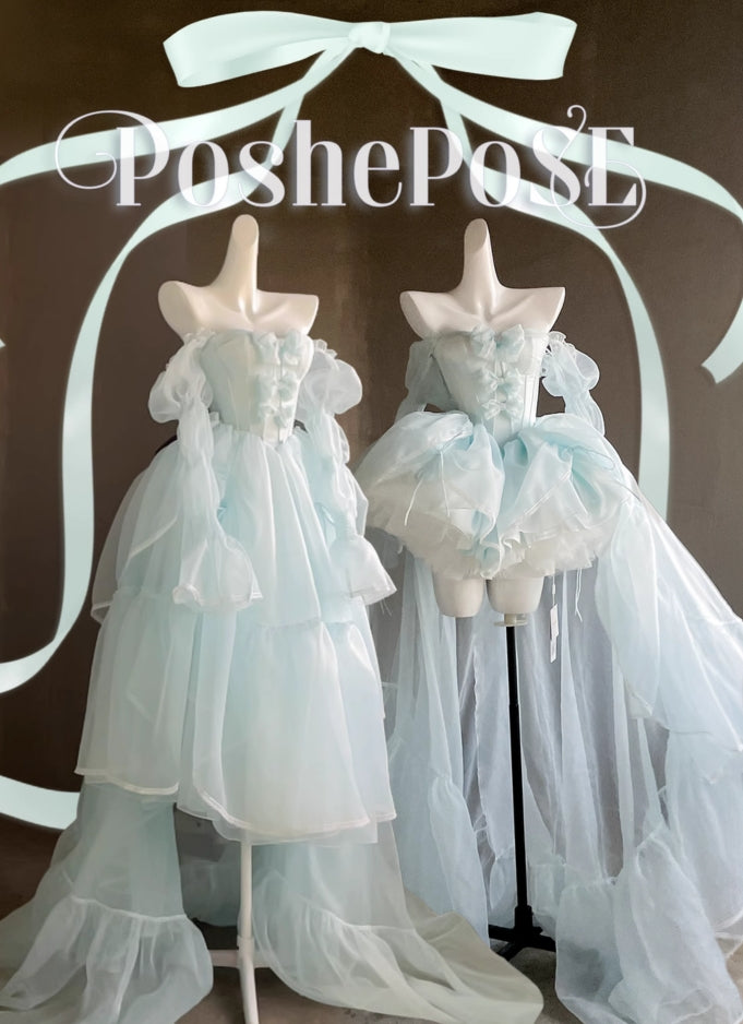 Sakura Mizuiro Dress - PoshePose Global