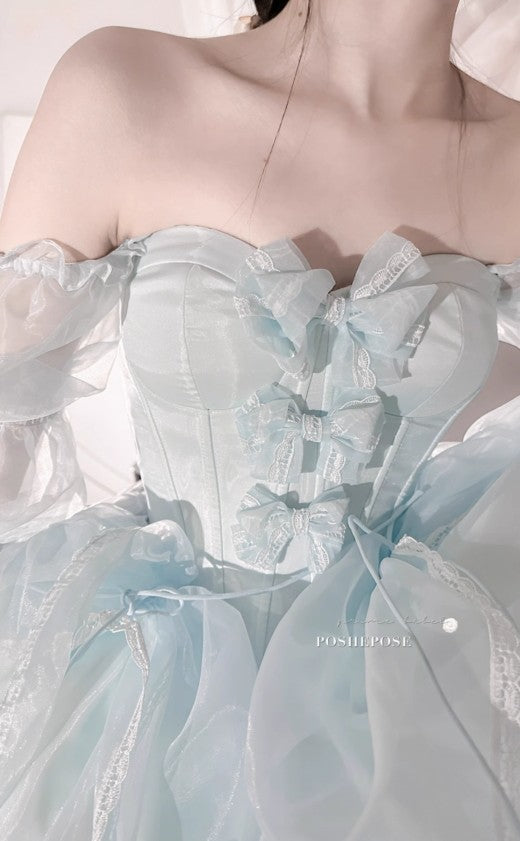 Sakura Mizuiro Dress - PoshePose Global