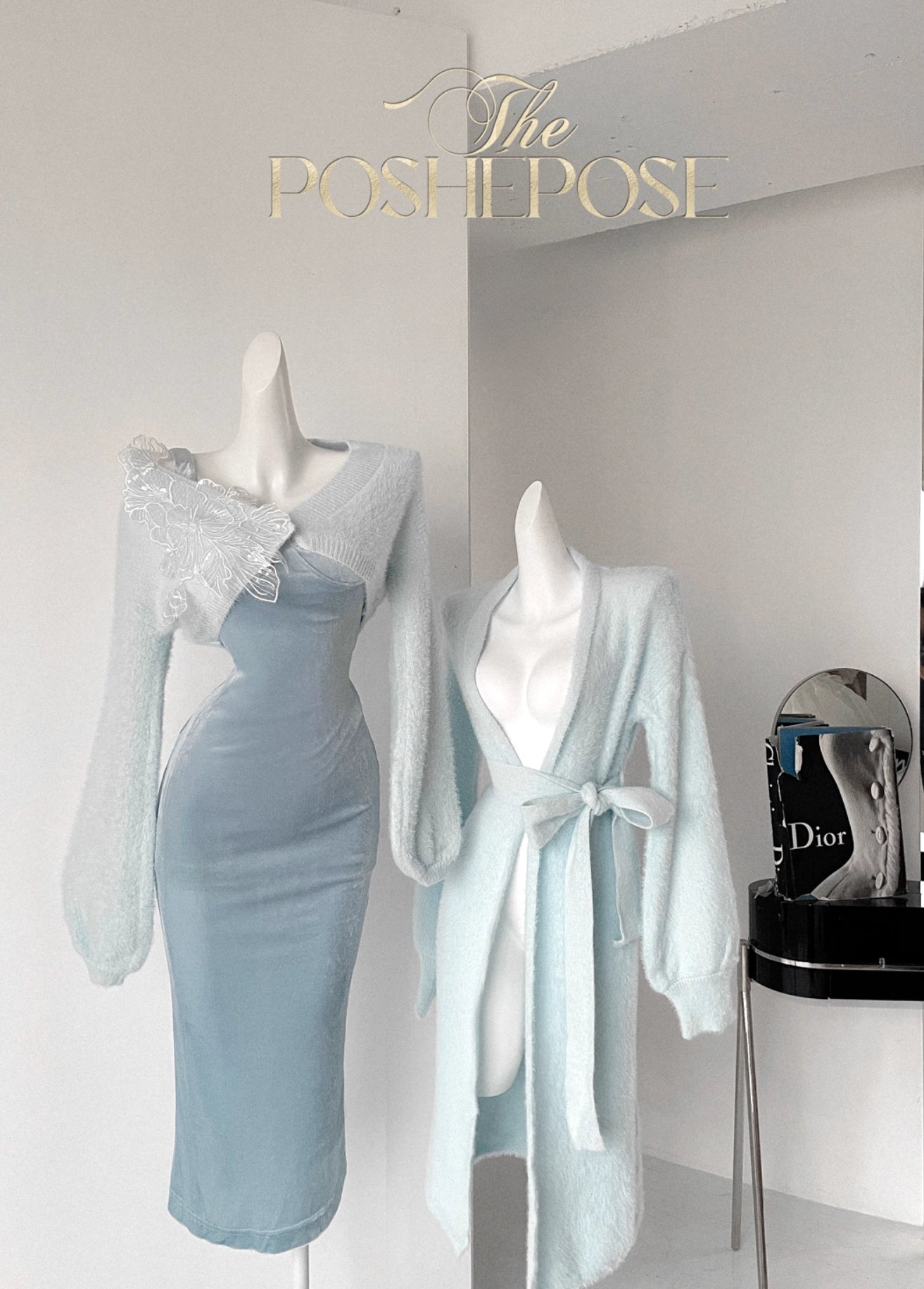 Sicilian Velvetion Dress - PoshePose Global