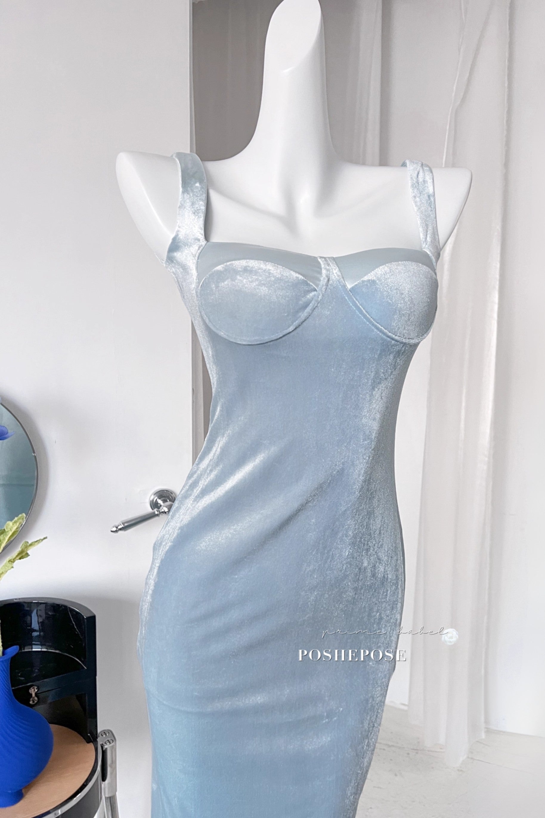 Sicilian Velvetion Dress - PoshePose Global