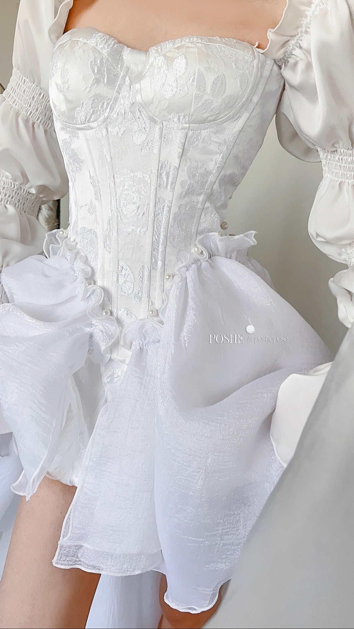 Snow White Dove Princess Dress - PoshePose Global