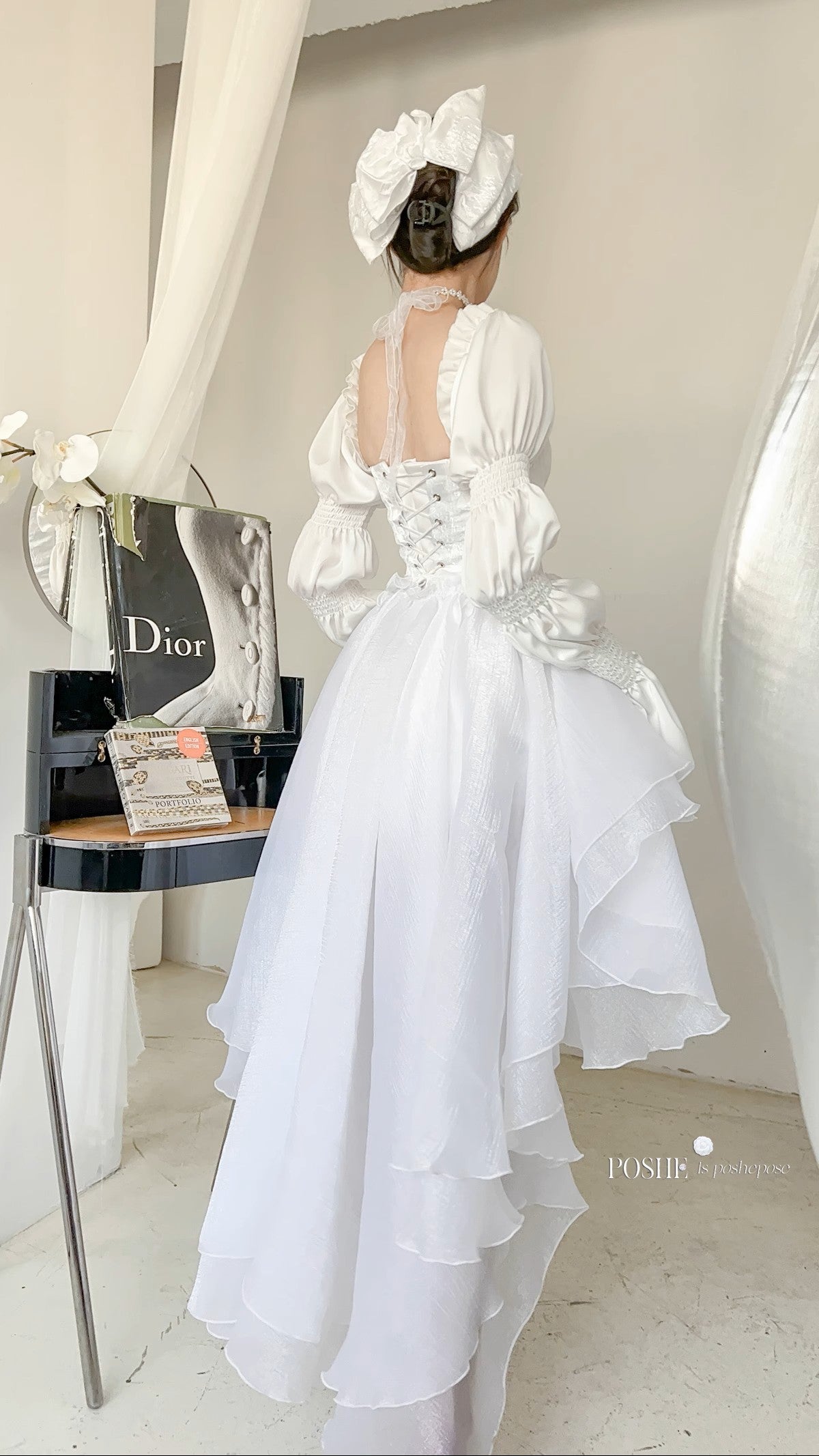 Snow White Dove Princess Dress - PoshePose Global