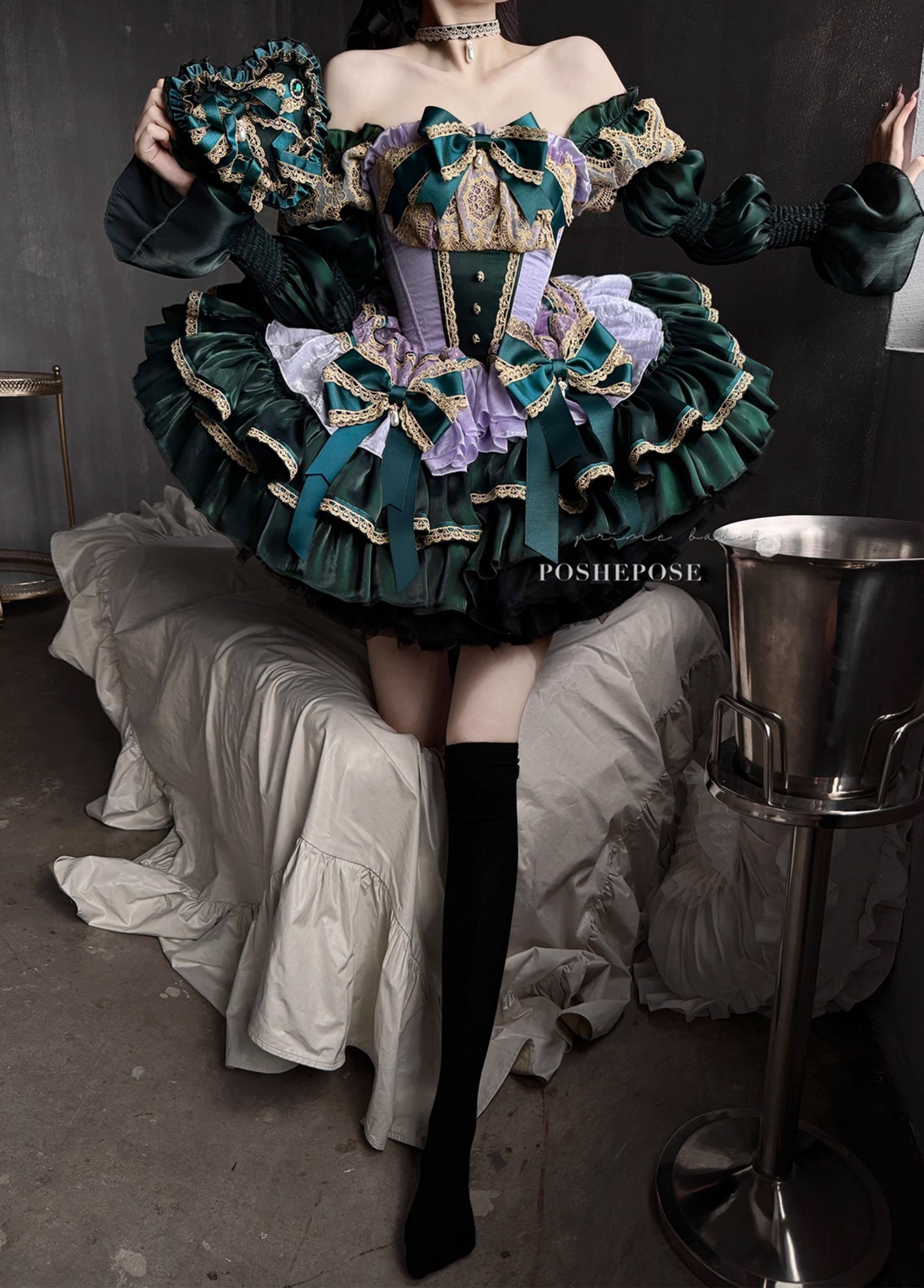 Retro Palace Lolita Dress - PoshePose Global