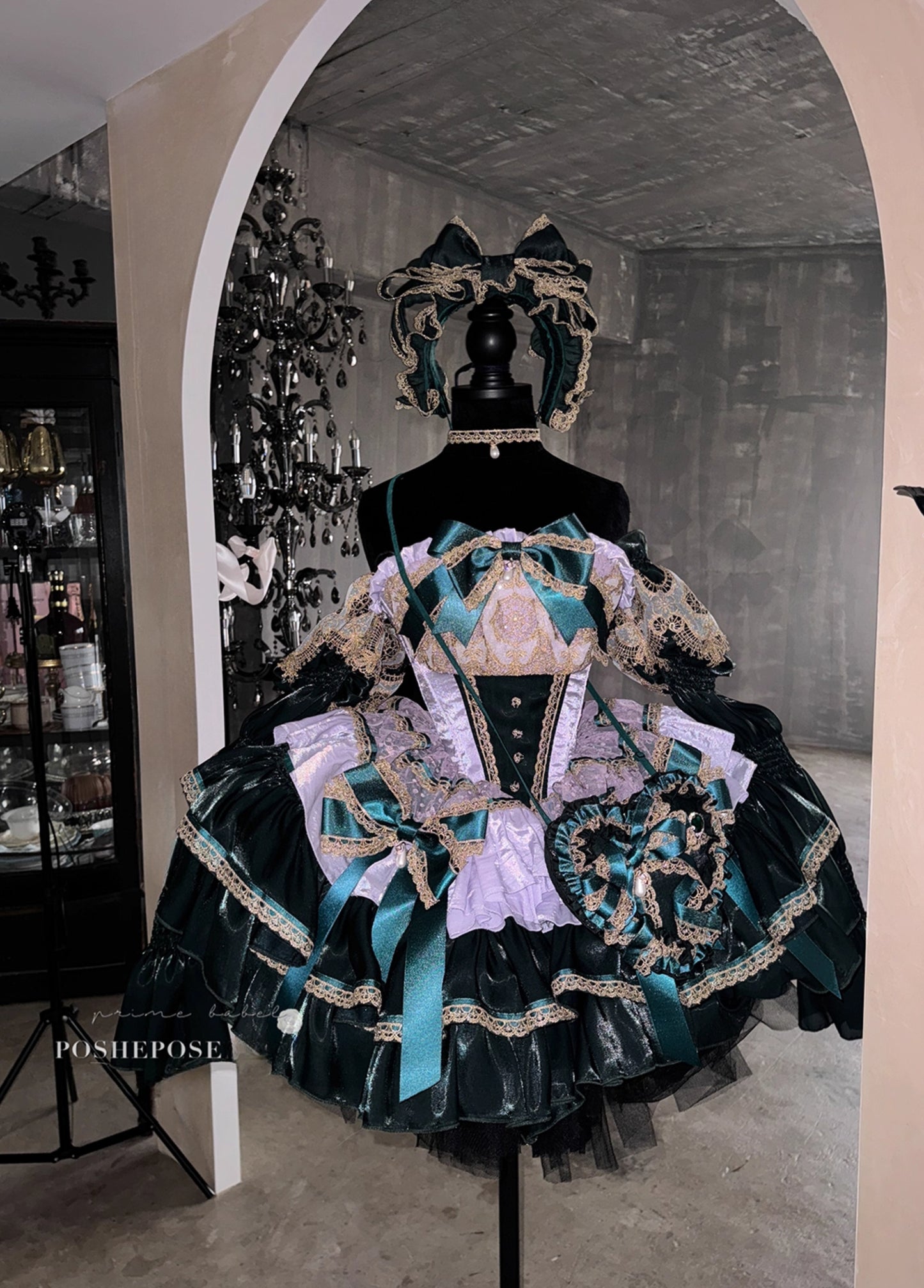 Retro Palace Lolita Dress - PoshePose Global