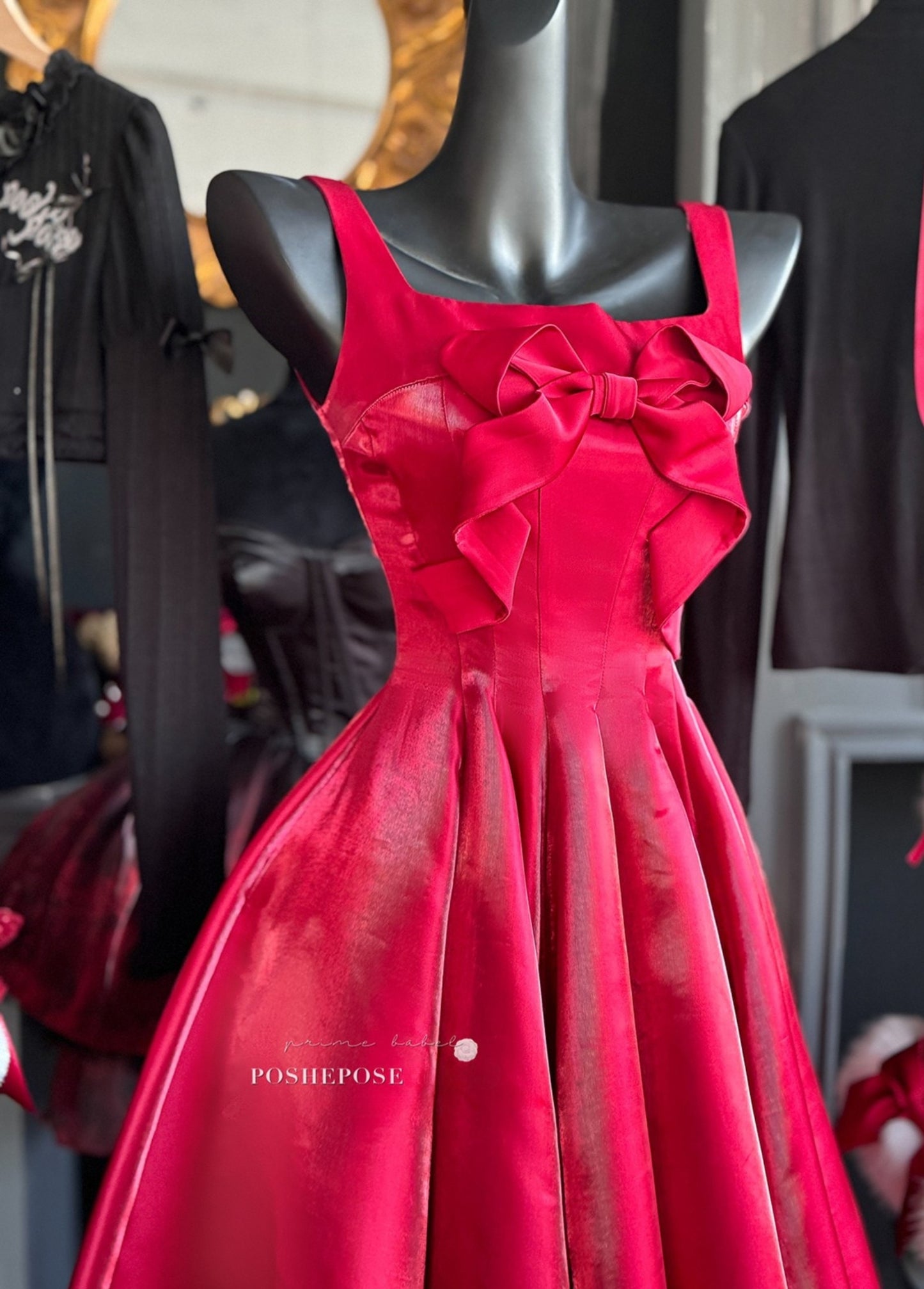 Lucky Red Dress from Poshepose Global limited edition line